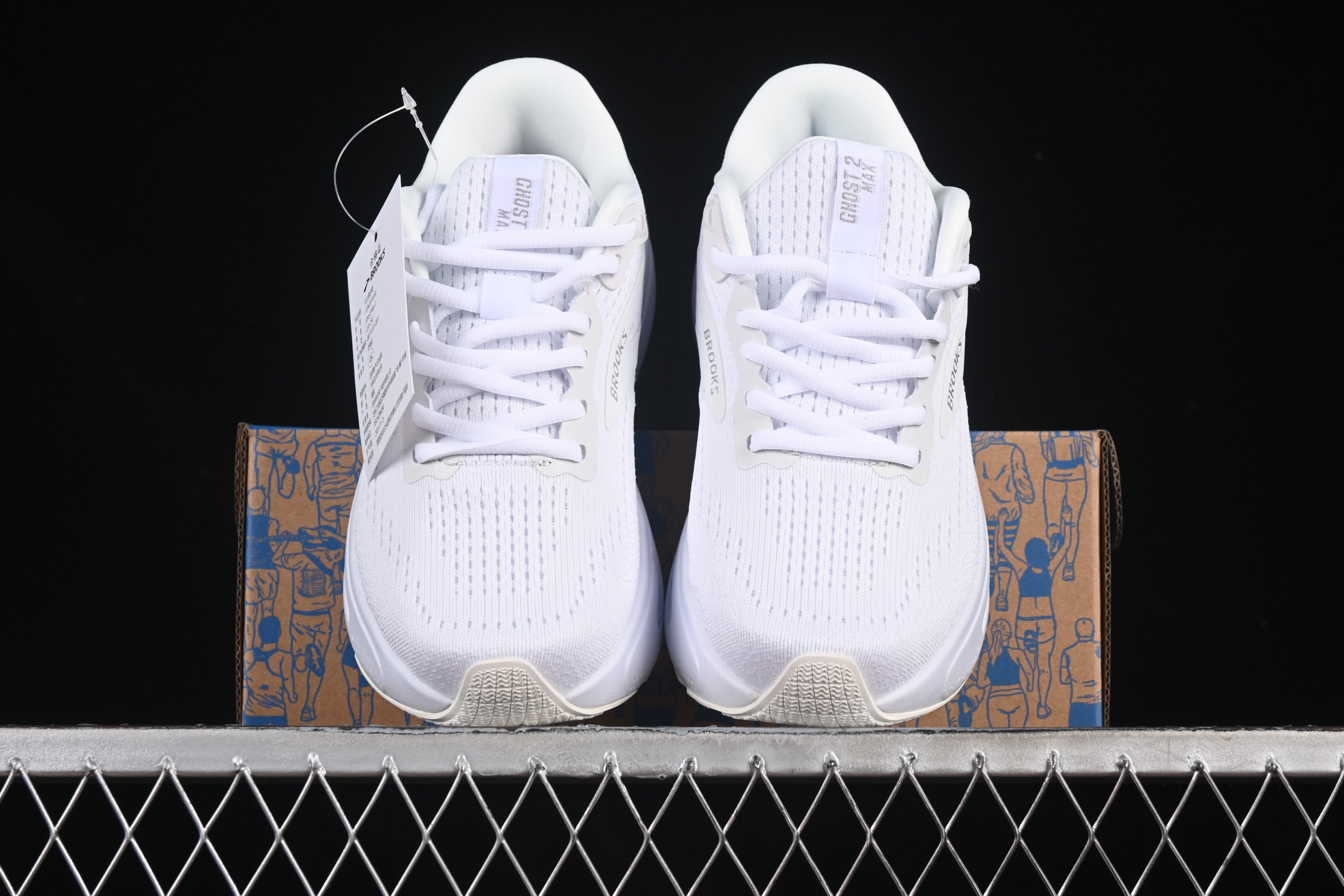 💰220纯原
Brooks Ghost Max 2 布鲁克斯 减震竞速马拉松专业跑鞋 1204201B168
尺码：36 36.5 37 38 38.5 39 40 N.C3