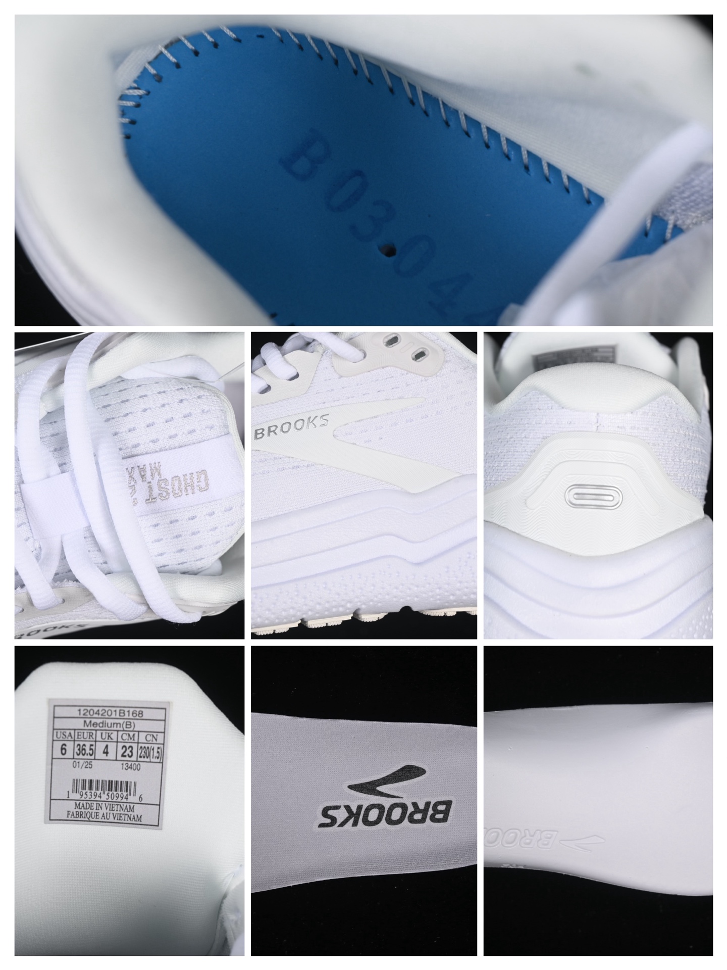 💰220纯原
Brooks Ghost Max 2 布鲁克斯 减震竞速马拉松专业跑鞋 1204201B168
尺码：36 36.5 37 38 38.5 39 40 N.C3
