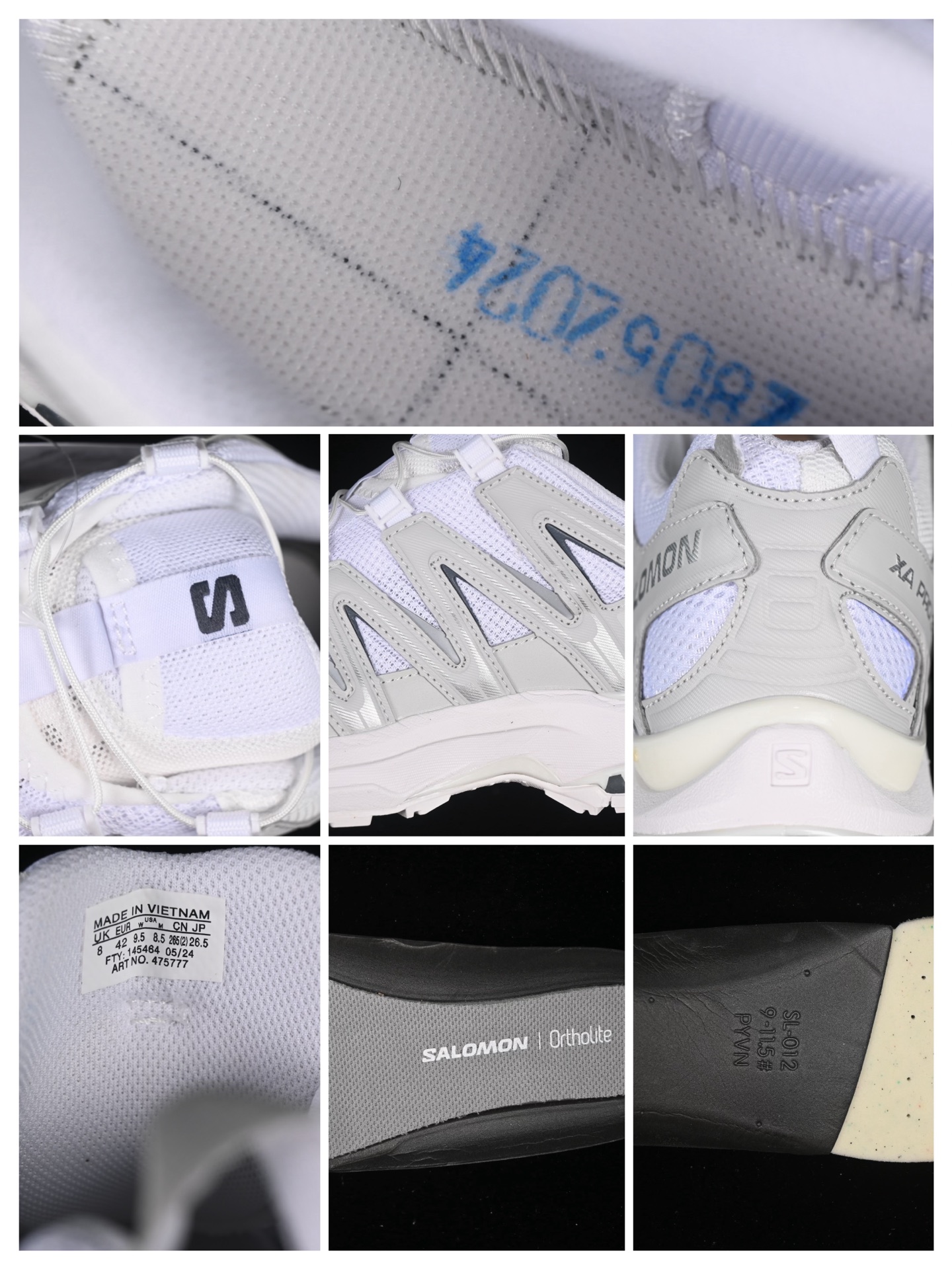 💰340纯原
Salomon XA PRO 3D 萨洛蒙户外越野跑鞋 475777-26
#鞋面采用SENSIFIT贴合技术 全方位贴合包裹脚型 鞋跟部鞋底牵引设计 提供强大的抓地性能 更适应野外崎岖不平的道路 其3D ADVANCED CHASSIS底盘 材料轻量大化 钉齿设计更具稳定性、防护性 鞋底易磨损区运用CONTAGRIP高耐磨材料 应对城市硬质路面长距离跑考验
尺码:36 36.5 37 38 38.5 39 40 40.5 41 42 42.5 43 44 44.5 45 46 AJE5