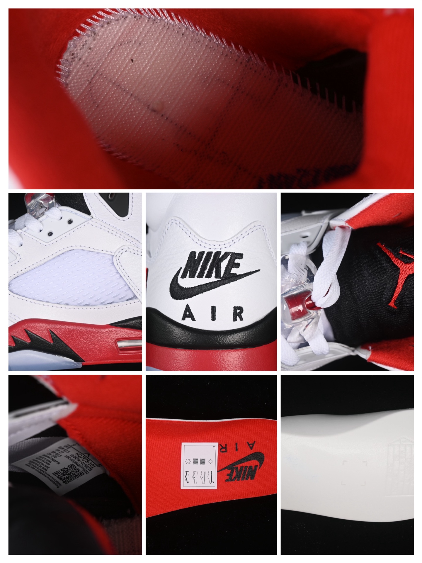 💰520纯原
 Air Jordan 5 Retro "Fire Red Black Tongue" AJ5 乔5流川枫 火焰红 篮球鞋 HQ7978-101
#大厂出品 原楦原纸板 细节如图所 客供原厂材料开发 极致一眼正品既视感 细节如图所
尺码：40 40.5 41 42 42.5 43 44 44.5 45 46 47.5 B.G7
