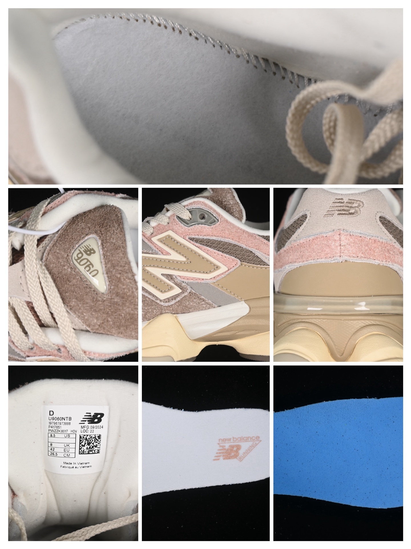 纯原 Joe Freshgoods x New Balance NB9060 联名款 复古休闲运动慢跑