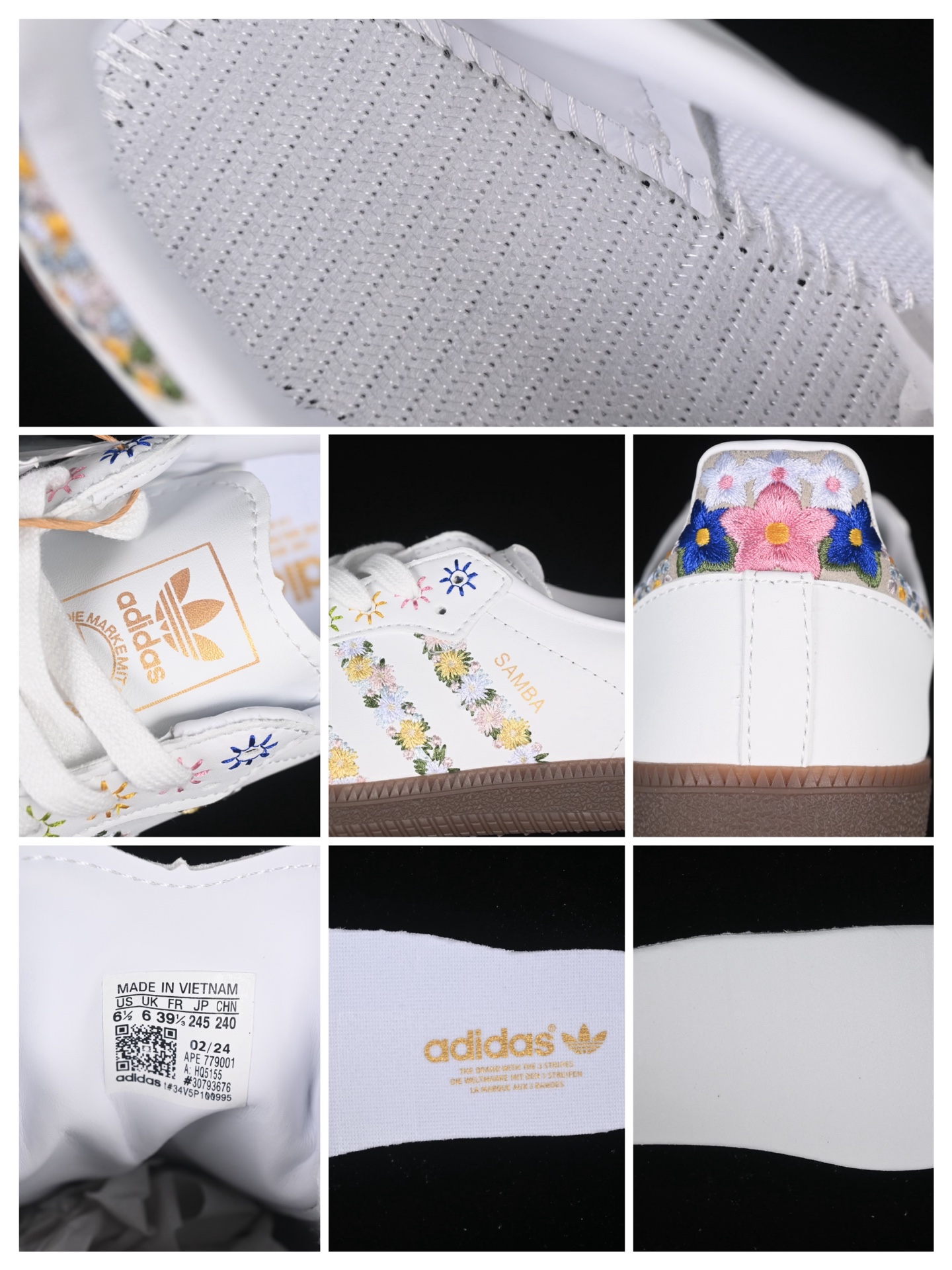 Adidas Samba OG HQ5155 阿迪三叶草休闲板鞋尺码：36 36.5 37 38 38.