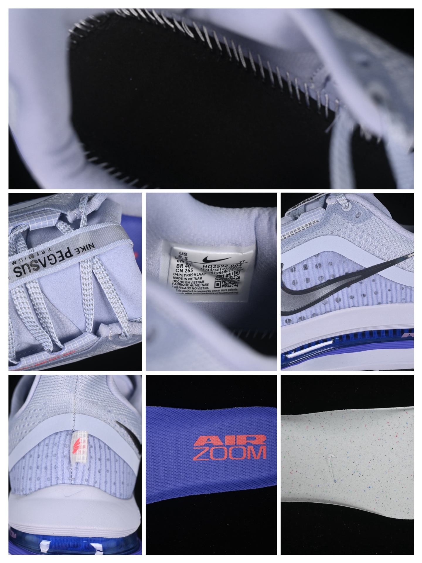 💰300纯原
Nike Air Zoom Pegasus Premium 耐克网面全掌气垫缓震跑鞋 HQ2592-004
#全掌可见的Air Zoom首次在Pegasus系列中出现，模仿了Vaporfly的碳板曲线，增强了跑步时的流畅过渡。
尺码：35.5 36 36.5 37.5 38 38.5 39 40 40.5 41 42 42.5 43 44 44.5 45 46 AJD4