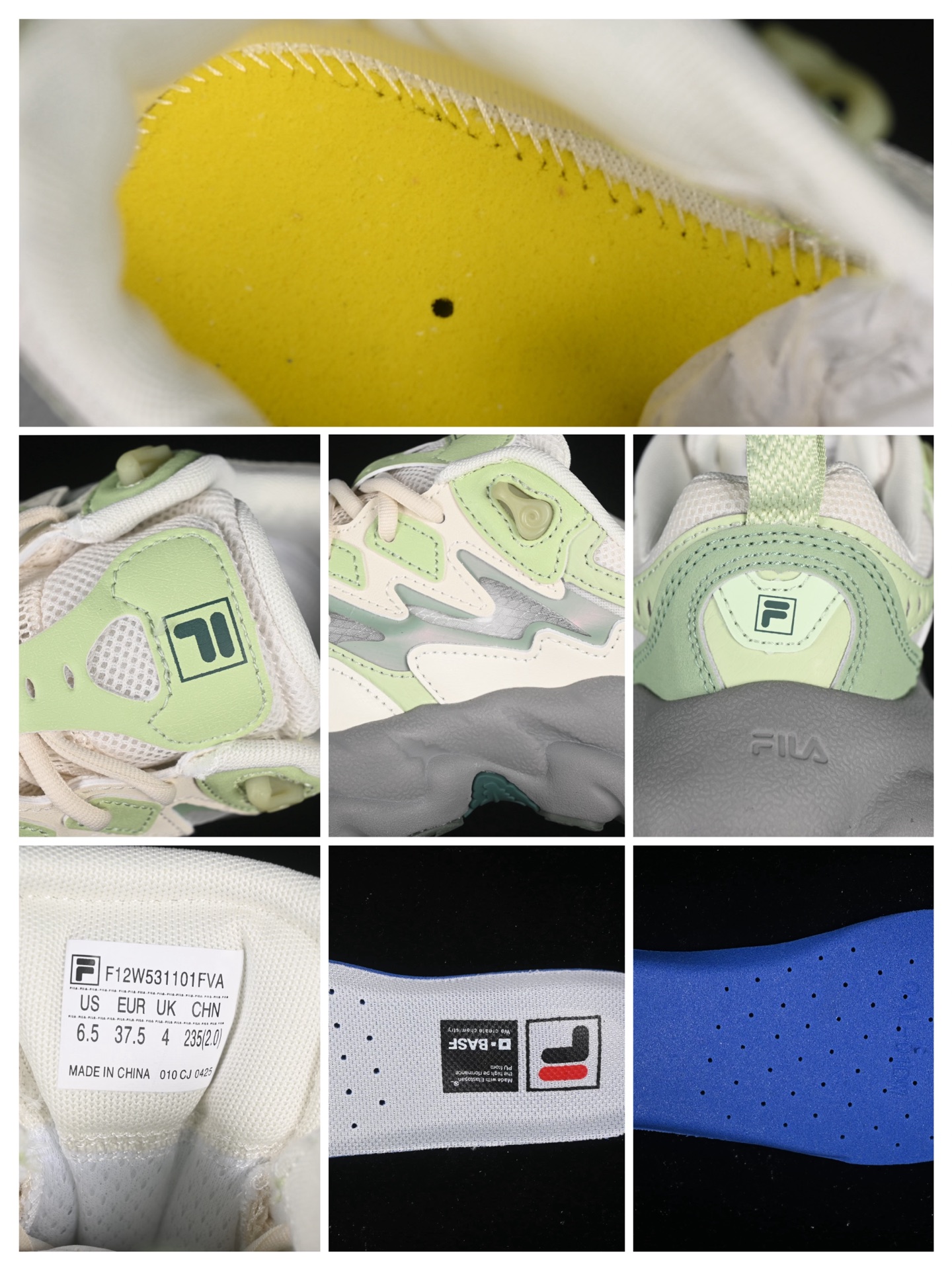 💰220纯原
Fila Fusion 蕨草2.0 斐乐潮牌休闲老爹鞋 F12W531101FVA
尺码：35.5 36 36.5 37.5 38 38.5 39 40 XMC3