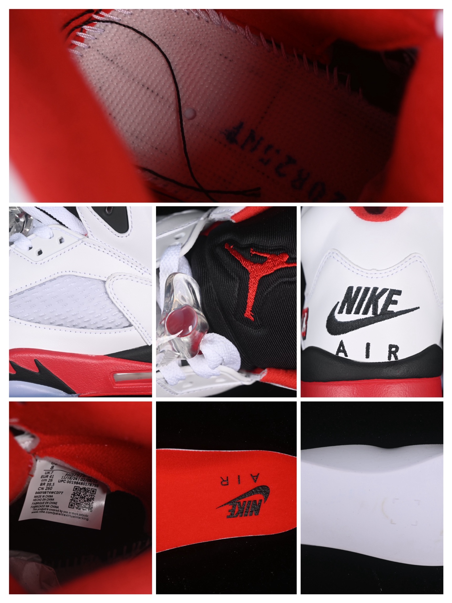 💰380纯原
Air Jordan 5 Retro "Fire Red Black Tongue" AJ5 乔5流川枫 火焰红 头层篮球鞋 HQ7978-101
尺码:40 40.5 41 42 42.5 43 44 44.5 45 46 47.5 48.5 LTE5