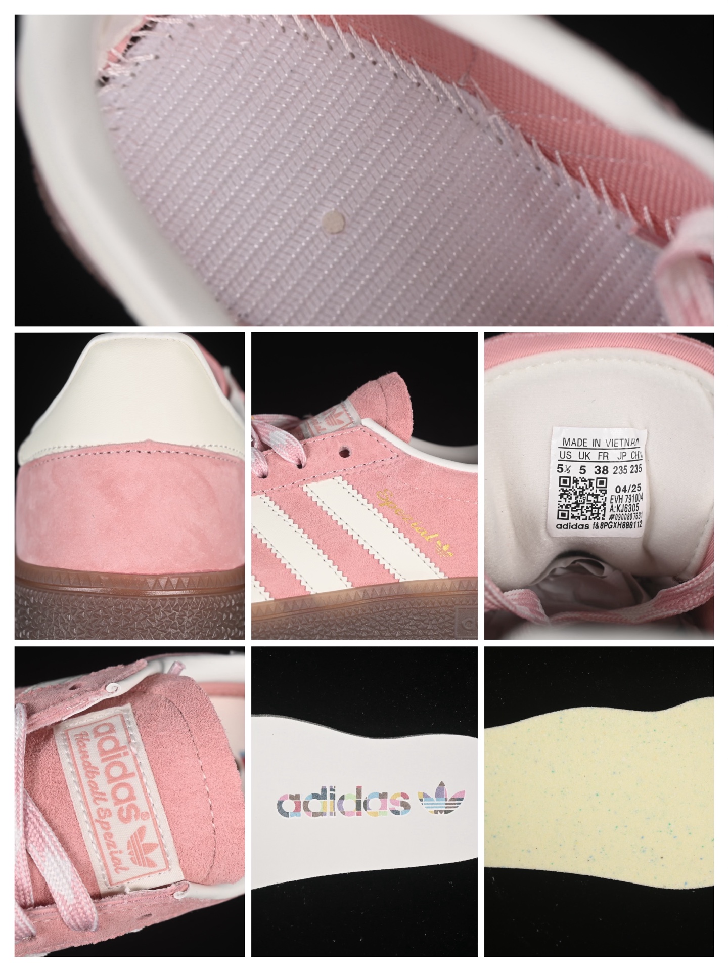 Adidas Handball Spezial KJ6305 阿迪达斯经典款复古休闲板鞋尺码：36 36