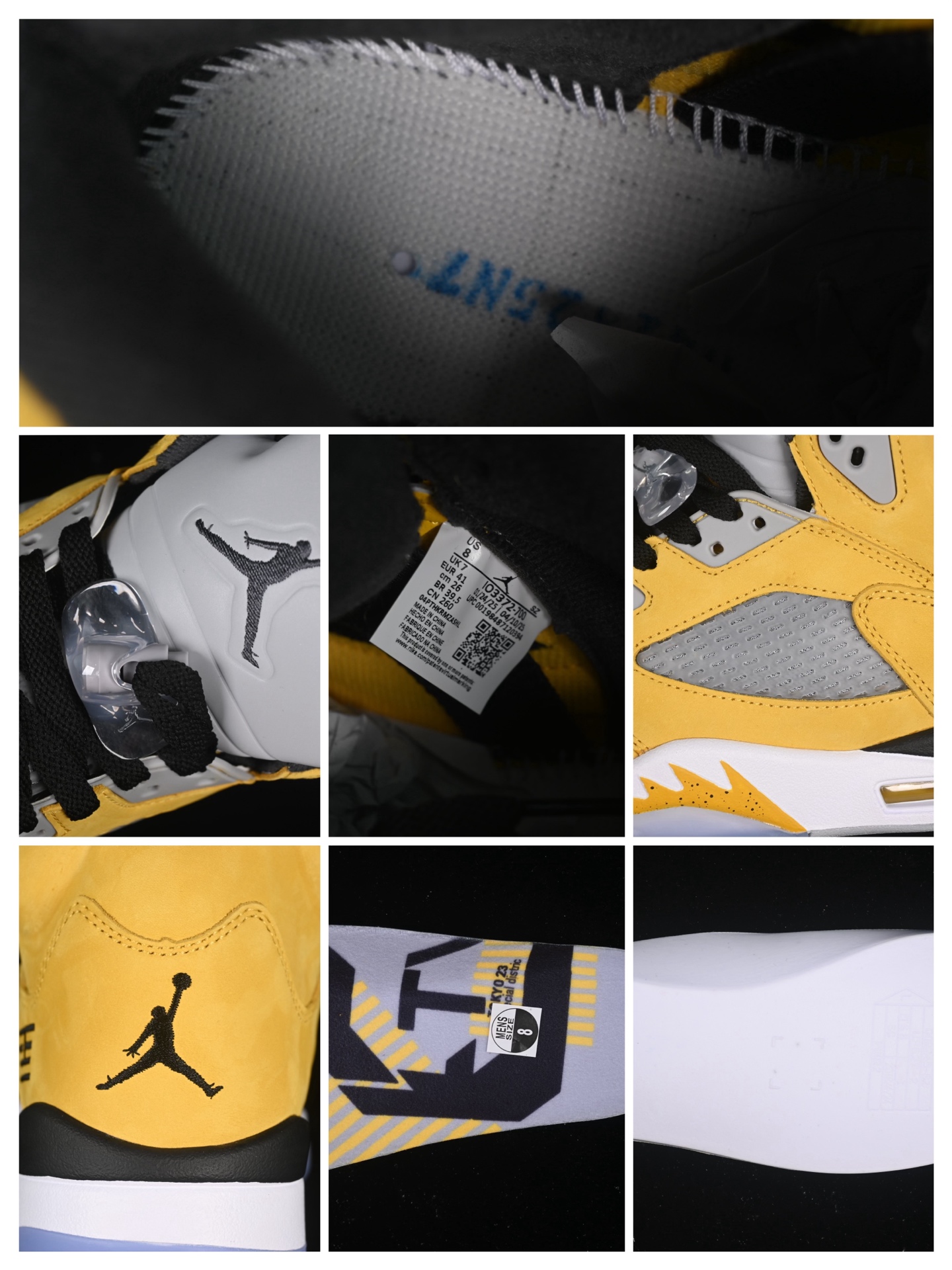 💰380纯原
 Air Jordan 5 Retro "Tokyo" AJ5 乔5东京限定 头层篮球鞋 IO3372-700
尺码：40 40.5 41 42 42.5 43 44 44.5 45 46 47.5 48.5 LTE5