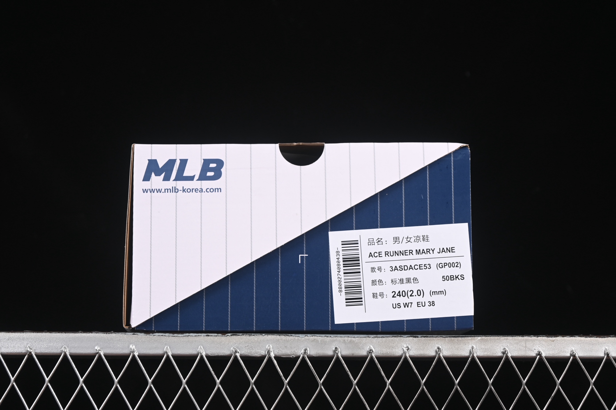 💰220纯原
 NY MLB Ace Runner Mask Jane 纽约洋基队 夏季休闲凉鞋 3ASDACE5350BKS
尺码：35 36 36.5 37.5 38 38.5 39 40 40.5 41 42 42.5 43 44 N.C3