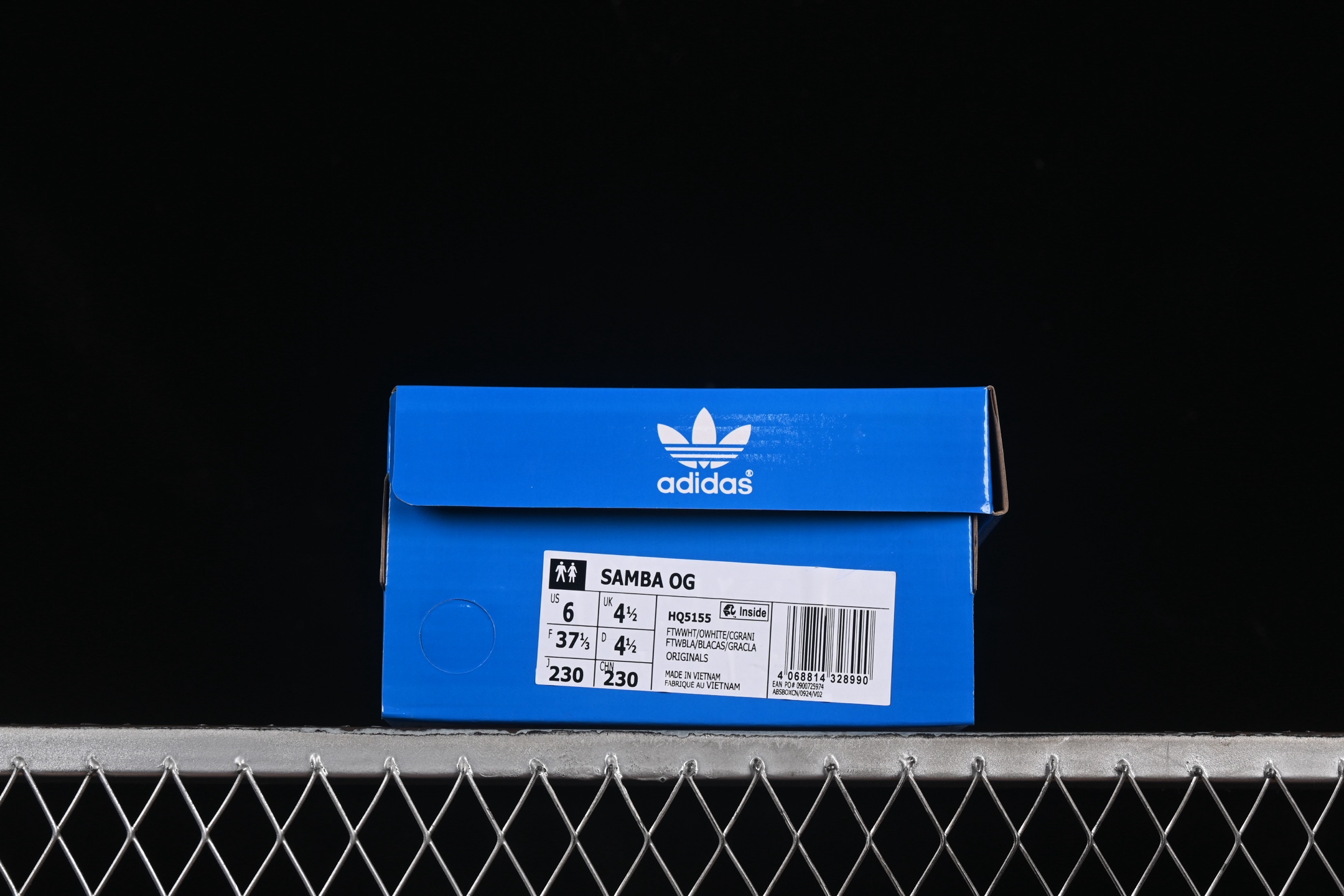 N版 Adidas Samba OG HQ5155 阿迪三叶草休闲板鞋尺码：35 36 36.5 37 