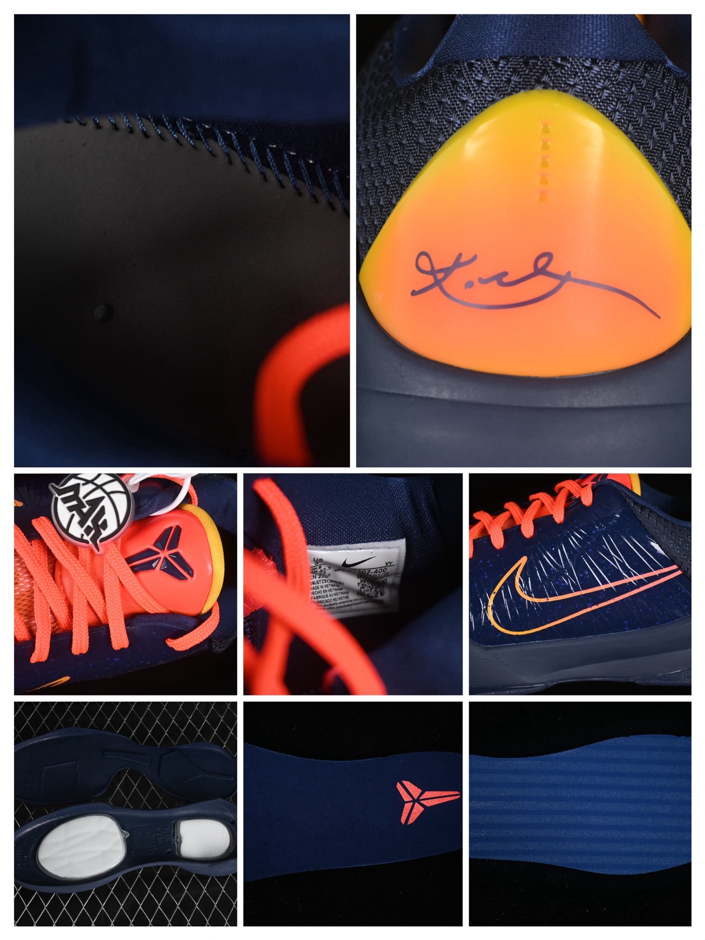 纯原版本 Caitlin Clark x Nike Kobe 5 Protro Indiana Fev