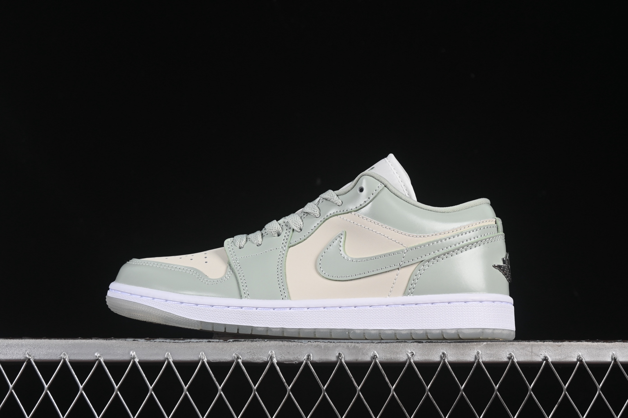  G版纯原 Air Jordan 1 Low AJ1 乔1琥珀绿 低帮文化休闲板鞋 HF4078-100