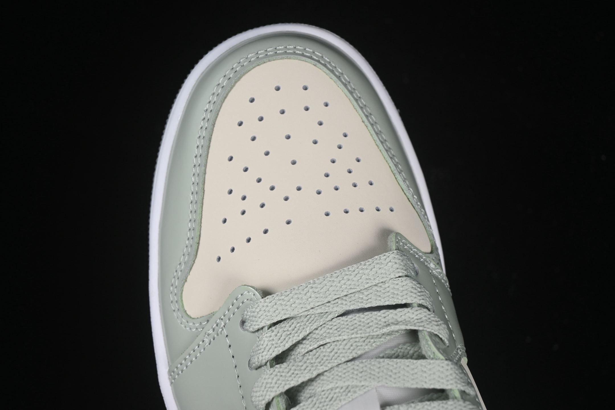  G版纯原 Air Jordan 1 Low AJ1 乔1琥珀绿 低帮文化休闲板鞋 HF4078-100