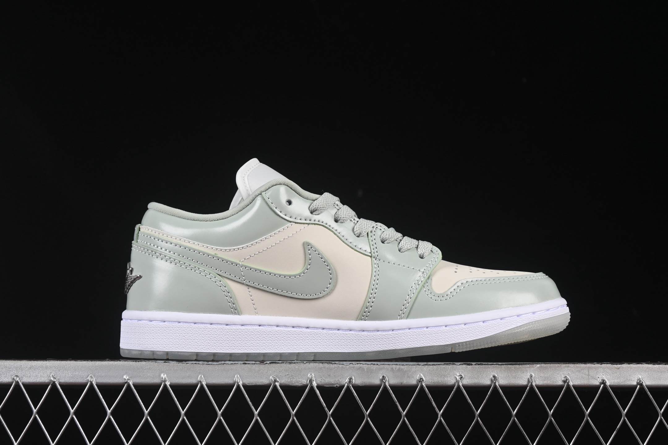  G版纯原 Air Jordan 1 Low AJ1 乔1琥珀绿 低帮文化休闲板鞋 HF4078-100