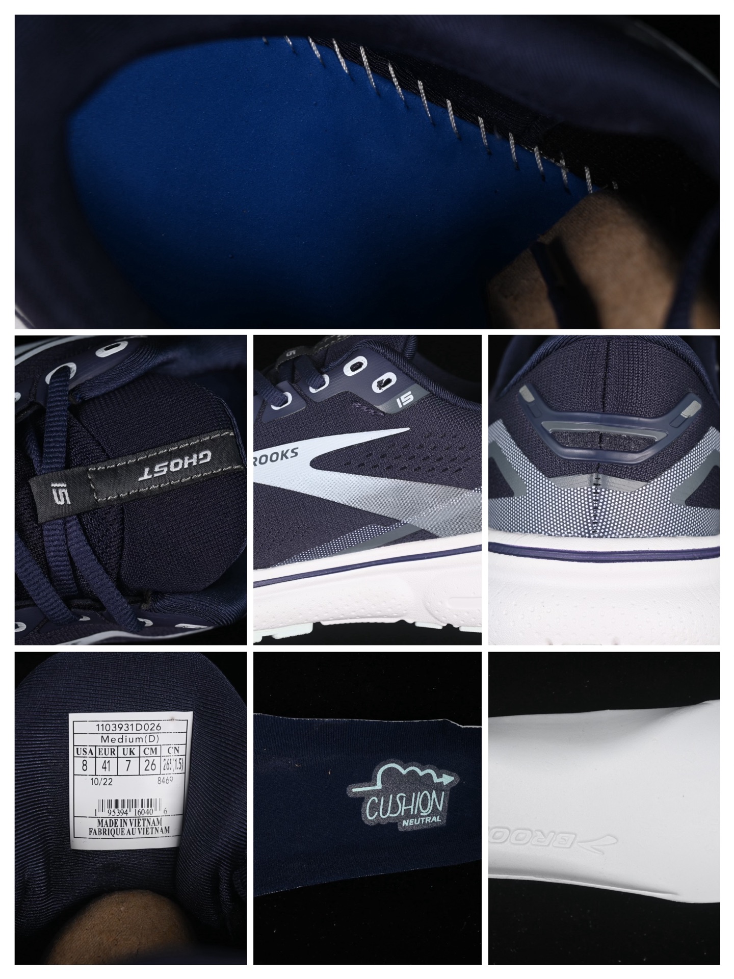 💰240纯原
Brooks Ghost 15 布鲁克斯 幽灵15系列低帮透气缓震支撑休闲运动慢跑鞋 1103931D026
#采用改进工程空气网眼组合热熔工艺 鞋面材质搭载DNA LOFT V2密度泡棉缓震系统 中底外置防滑耐磨橡胶底片 回归个性化跑姿
尺码:36 36.5 37.5 38 38.5 39 40 40.5 41 42 42.5 43 44 44.5 45 46 9.D4