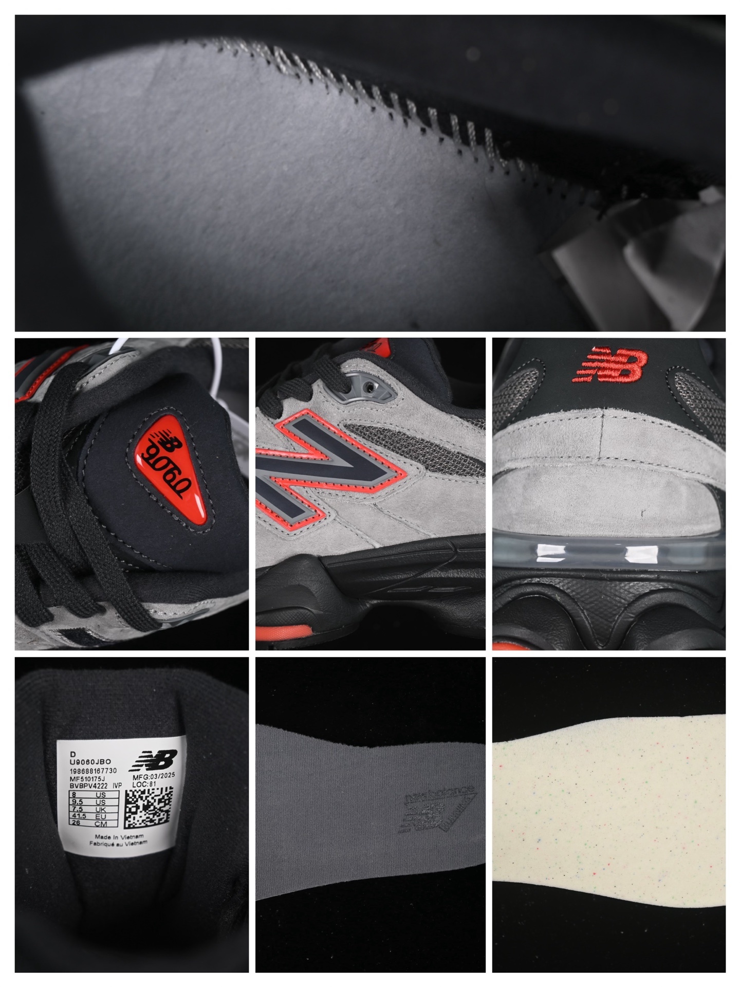 纯原 New Balance NB9060 联名款 复古休闲运动慢跑鞋 U9060JBO
#鞋款灵感