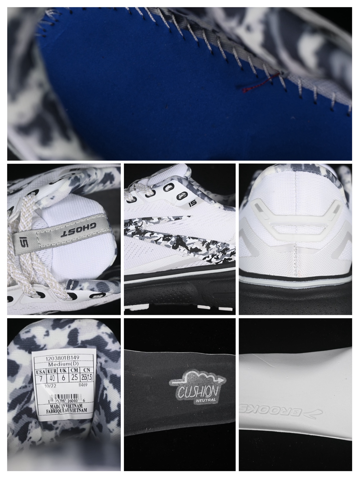 💰240纯原
Brooks Ghost 15 布鲁克斯 幽灵15系列低帮透气缓震支撑休闲运动慢跑鞋 1203801B149
#采用改进工程空气网眼组合热熔工艺 鞋面材质搭载DNA LOFT V2密度泡棉缓震系统 中底外置防滑耐磨橡胶底片 回归个性化跑姿
尺码:36 36.5 37.5 38 38.5 39 40 40.5 41 42 42.5 43 44 44.5 45 46 9.D4