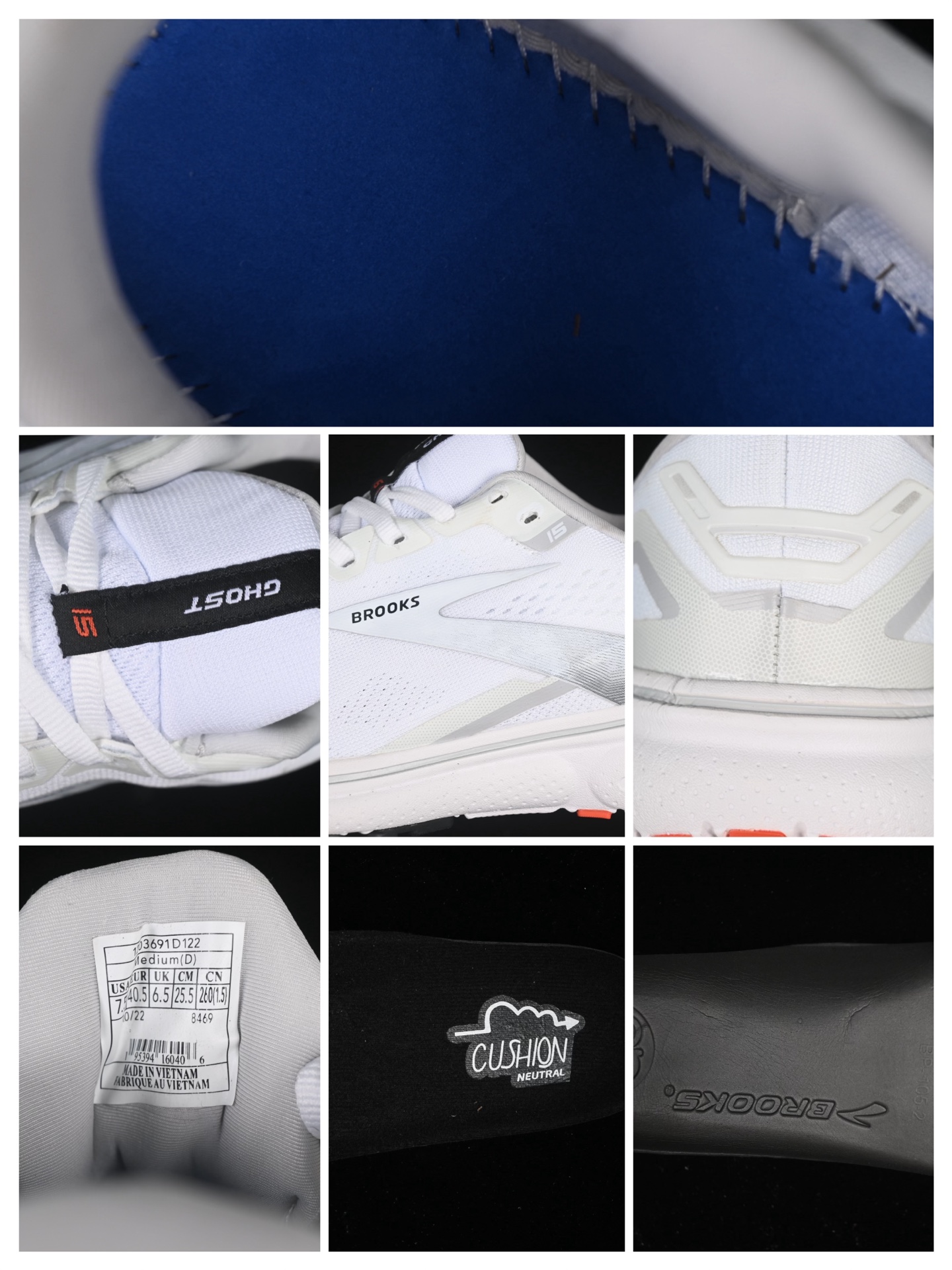 💰240纯原
Brooks Ghost 15 布鲁克斯 幽灵15系列低帮透气缓震支撑休闲运动慢跑鞋 1103931D184
#采用改进工程空气网眼组合热熔工艺 鞋面材质搭载DNA LOFT V2密度泡棉缓震系统 中底外置防滑耐磨橡胶底片 回归个性化跑姿
尺码:36 36.5 37.5 38 38.5 39 40 40.5 41 42 42.5 43 44 44.5 45 46 9.D4