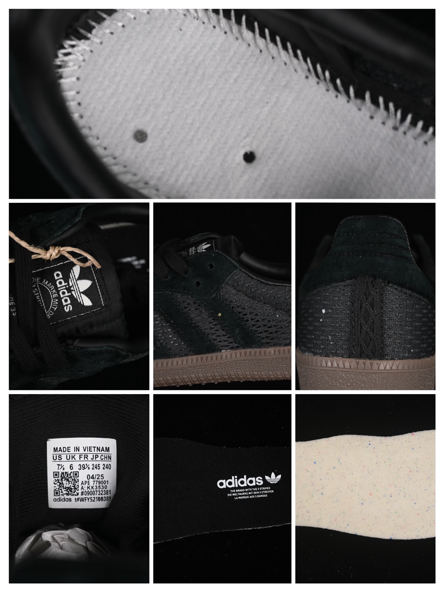 Adidas Samba OG KK3530 阿迪三叶草休闲板鞋尺码：35 36 36.5 37 38 