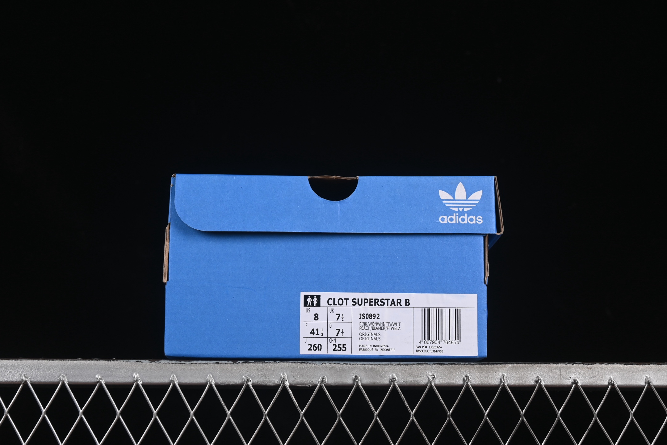  纯原 Clot x Adidas Superstar JS0892 陈冠希联名 贝壳头锯齿休闲板鞋
