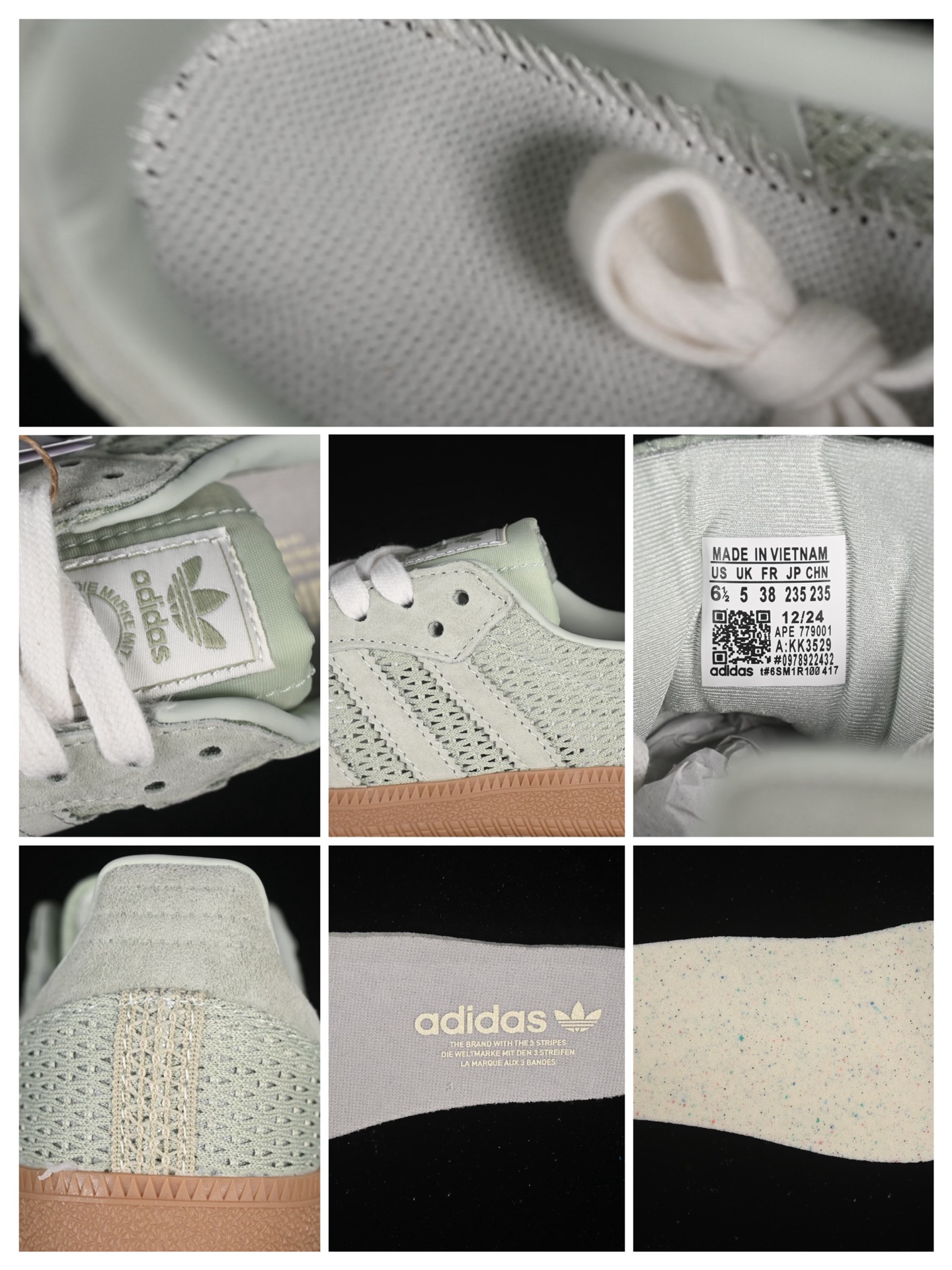 Adidas Samba OG KK3529 阿迪三叶草休闲板鞋尺码：35 36 36.5 37 38 