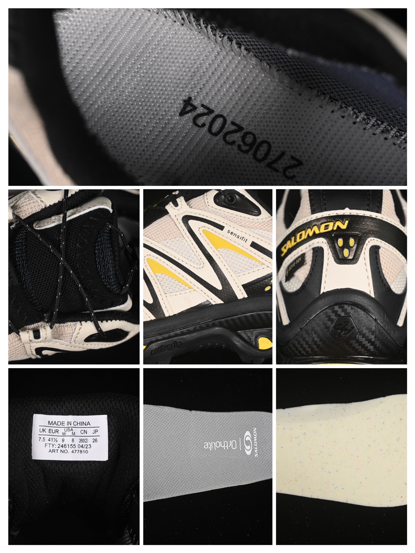 💰260纯原
Salomon XT-Quest "GTX" 萨洛蒙 探索者系列户外越野跑鞋 477810-23
尺码：36 36.5 37 38 38.5 39 40 40.5 41 42 42.5 43 44 44.5 45 99C3