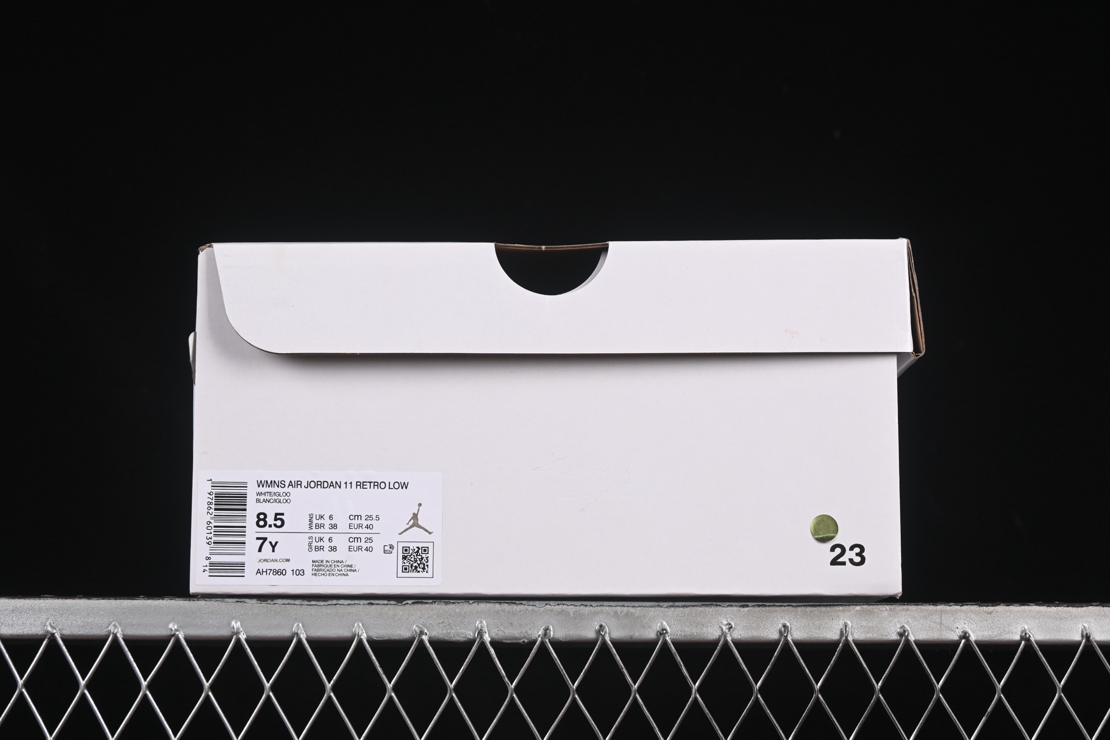  Air Jordan 11 Low Lgloo AJ11 乔11薄荷绿 AH7860-103
尺码：