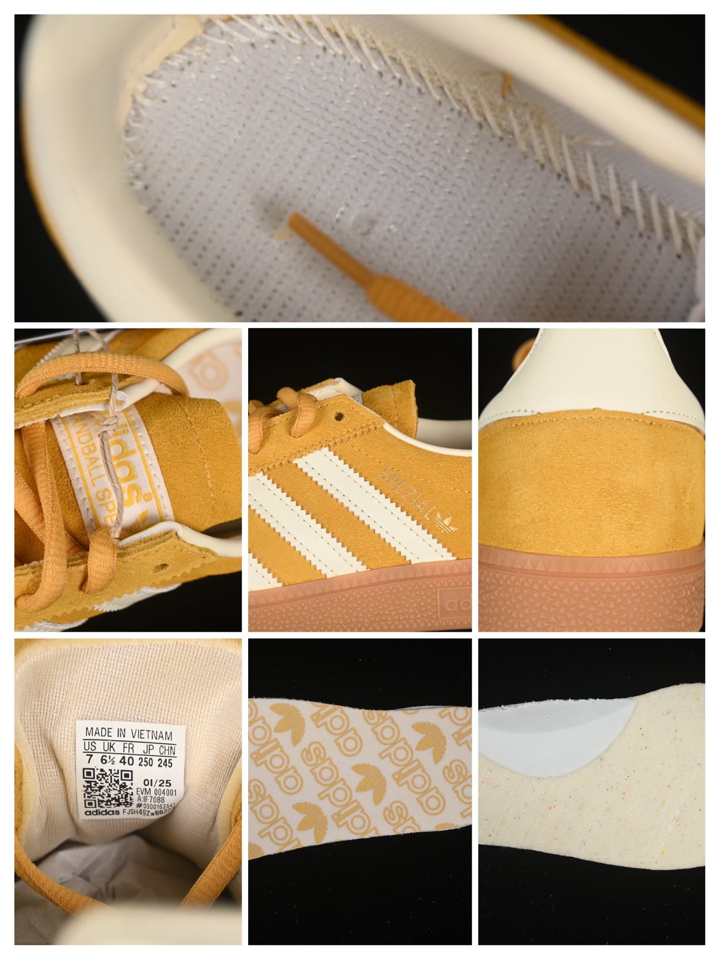 X版 Adidas Handball Spezial IF7088 阿迪达斯经典复古休闲板鞋#全鞋采用反