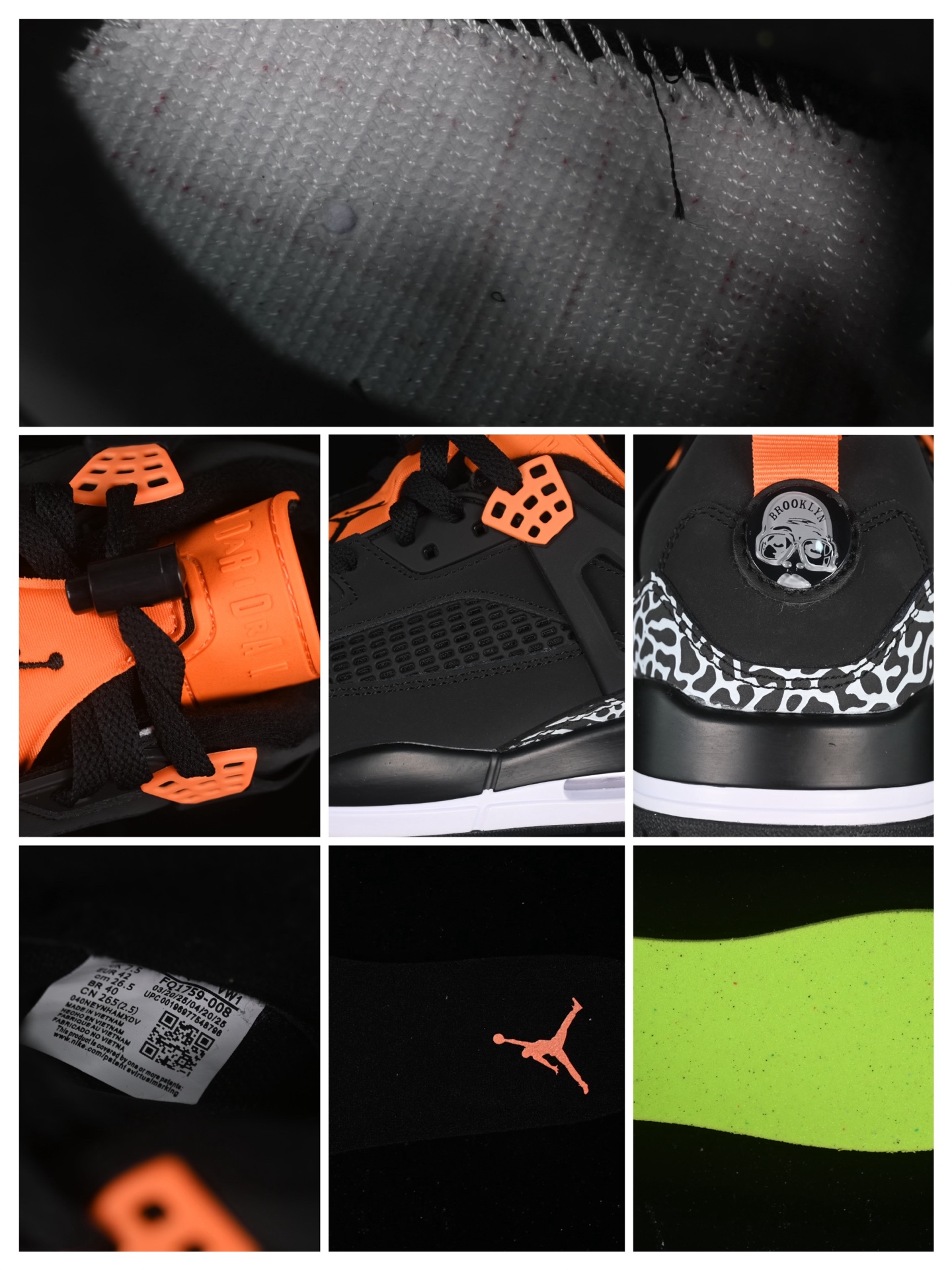 💰300纯原
Jordan Spizike Low AJ 乔丹合体元素 复古蓝配色 文化休闲板鞋 FQ1759-008
#整双鞋在 Air Jordan 5 Low 廓形的基础上,通过加入 AJ3 的爆裂纹和鞋底设计、AJ6 的鞋舌和鞋带束扣、AJ4 的鞋侧三角稳定贴片和鞋带孔等,
尺码:36 36.5 37.5 38 38.5 39 40 40.5 41 42 42.5 43 44 44.5 45 46 47.5 ZZD4