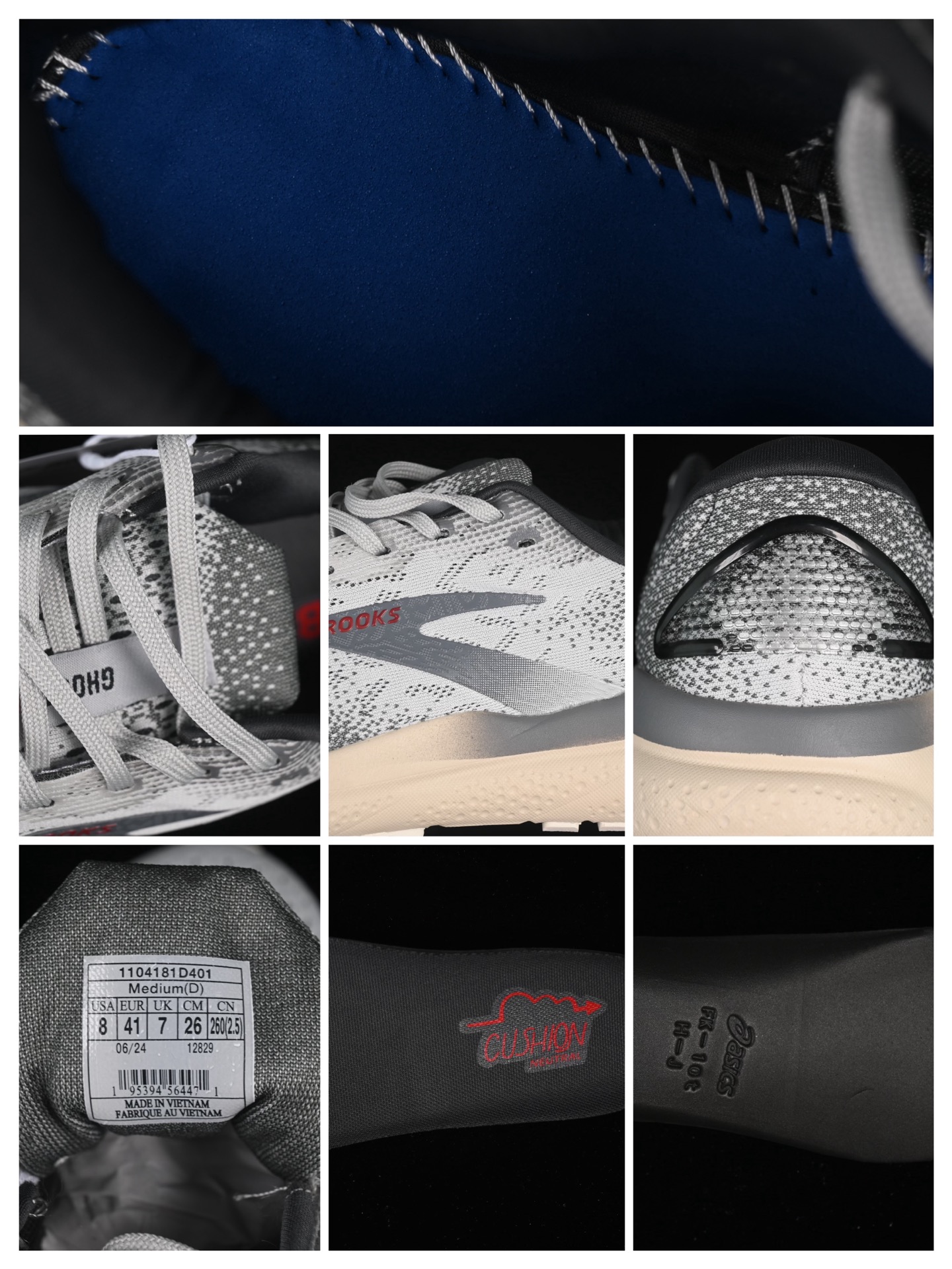 💰240纯原
Brooks Ghost 16 布鲁克斯 16代低帮透气缓震支撑休闲运动慢跑鞋 1104181D401
#采用改进工程空气网眼组合热熔工艺 鞋面材质搭载DNA LOFT V2密度泡棉缓震系统 中底外置防滑耐磨橡胶底片 回归个性化跑姿
尺码:40 40.5 41 42 42.5 43 44 44.5 45 D.D4