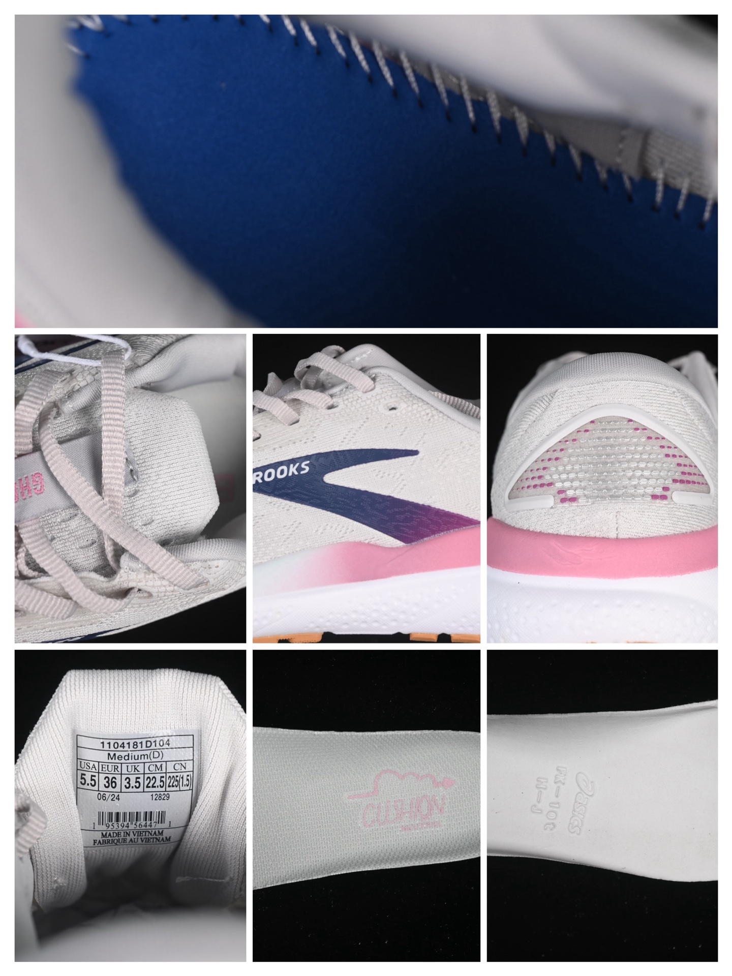 💰240纯原
Brooks Ghost 16 布鲁克斯 16代低帮透气缓震支撑休闲运动慢跑鞋 1104181D104
#采用改进工程空气网眼组合热熔工艺 鞋面材质搭载DNA LOFT V2密度泡棉缓震系统 中底外置防滑耐磨橡胶底片 回归个性化跑姿
尺码:36 36.5 37.5 38 38.5 39 D.D4