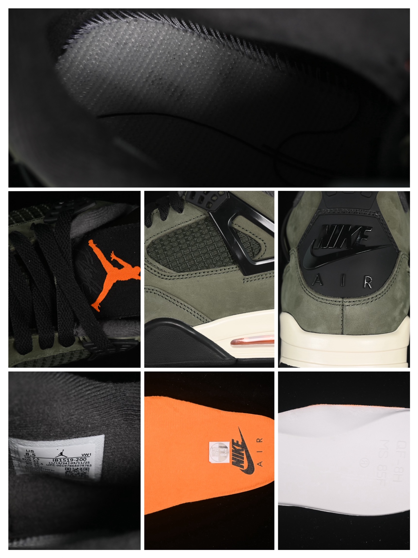 💰600顶级 Undefeated x Air Jordan 4 OG AJ4 乔4橄榄绿麂皮 IB1519-200
#行业天花板产物 全部原鞋开发生产 极致还原 一眼ZP既视感 品质有口皆碑 细节做工肉眼可见
尺码:40 40.5 41 42 42.5 43 44 44.5 45 45.5 46 47.5 48.5 R.J0
