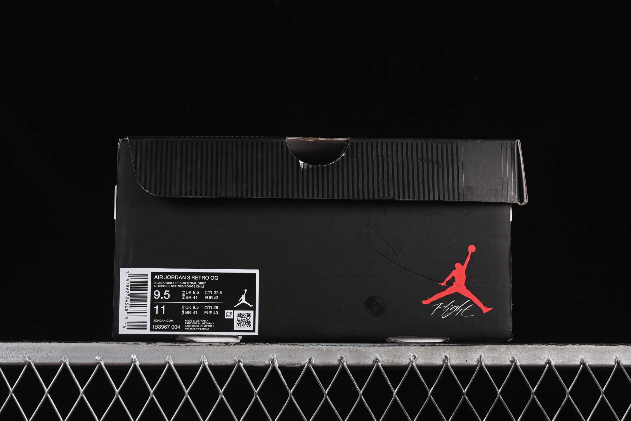  外贸版 Air Jordan 3 OG Rare Air AJ3 乔3小反勾 IB8967-004
