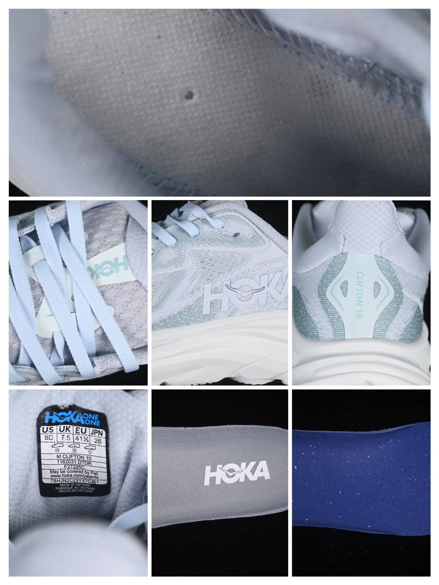 💰220纯原
HOKA ONE ONE CLIFTON 10 克里夫顿系列 轻盈透气的针织网面跑鞋 1162031 DTDR
#增强鞋面的强度和支撑性能 搭配柔软的鞋舌 让双脚在舒适包裹中跑的更加畅快 全新泡棉中底 柔软的同时增强回弹性能 为不同跑者提供更平稳流畅的脚感 带来全面的缓冲保护 根据人体工程学设计的延长拉襟 后跟处弹软的海绵填充舒适固定 避免掉跟和摩擦
尺码:36 36.5 37 38 38.5 39 40 40.5 41 42 42.5 43 44 45 G.D4