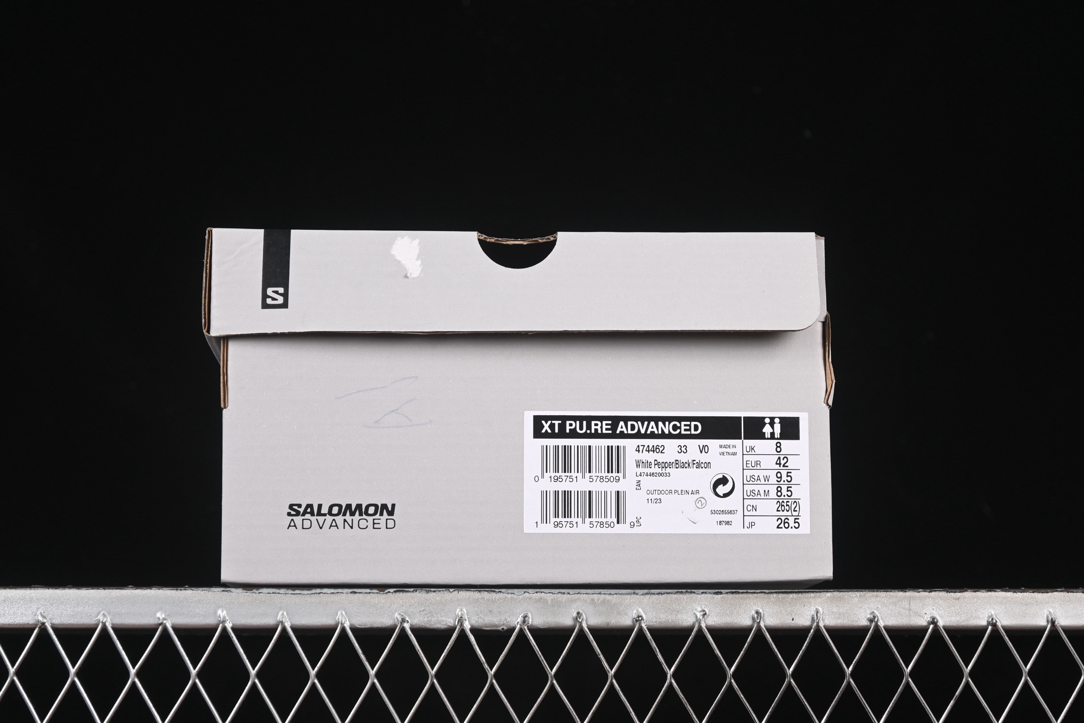 💰300纯原
 Salomon XT Pu.re Advanced 萨洛蒙户外越野跑鞋 474462-33
尺码：36 36.5 37 38 38.5 39 40 40.5 41 42 42.5 43 44 44.5 45 AJE5
