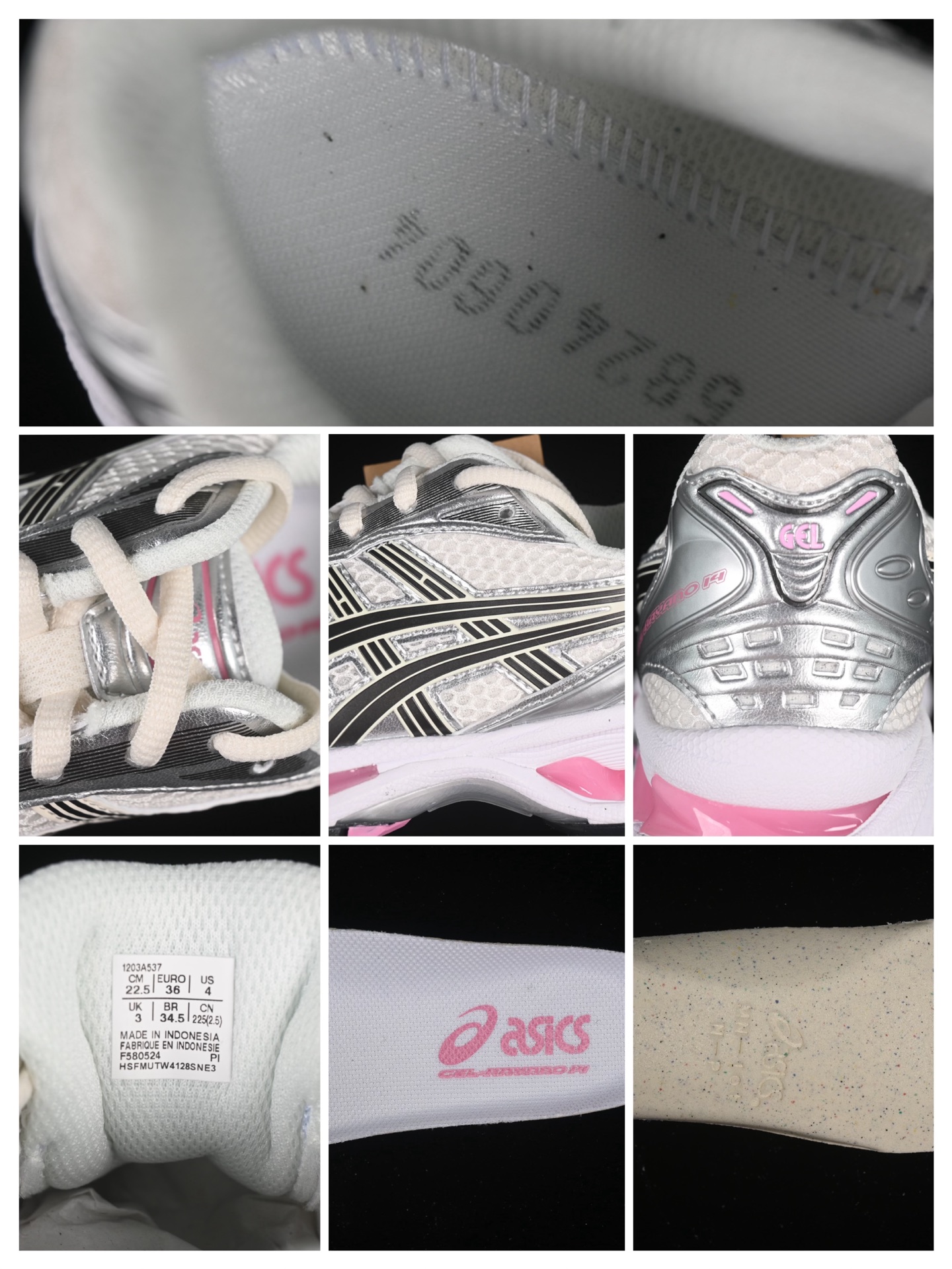  C版纯原 Asics Gel-Kayano 14 亚瑟士运动休闲透气专业跑鞋 1203A537-103