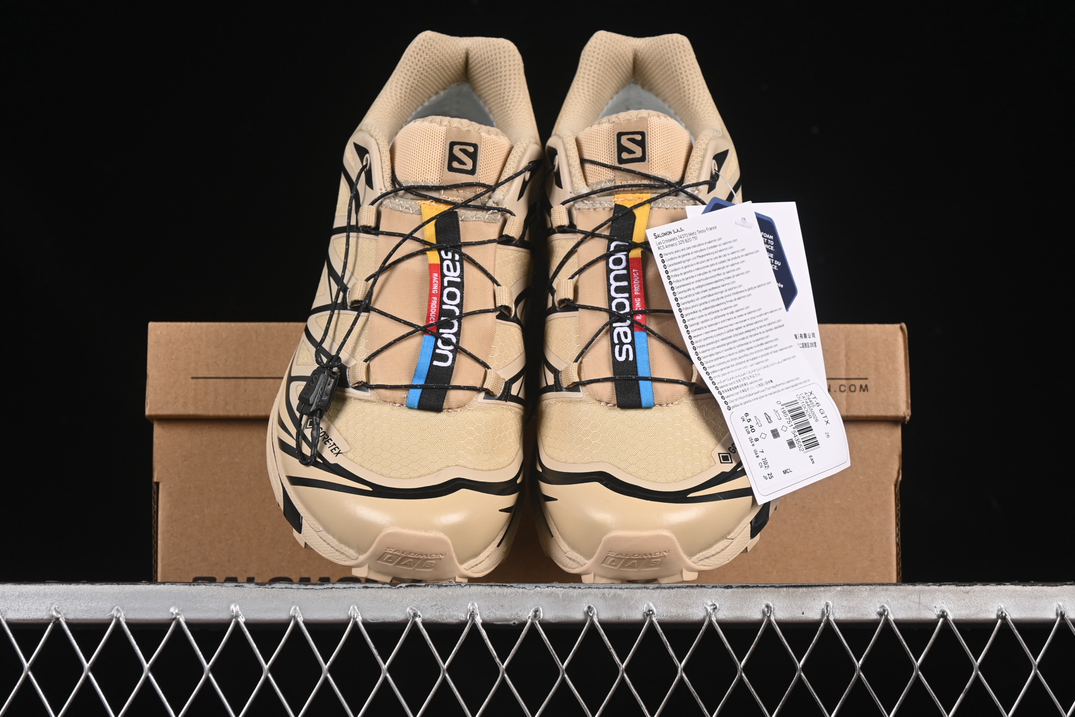 💰340纯原
Salomon XT-6 GTX 所罗门高科端技户外休闲跑鞋 474455-26
尺码：36 36.5 37 38 38.5 39 40 40.5 41 42 42.5 43 44 44.5 45 AJE5