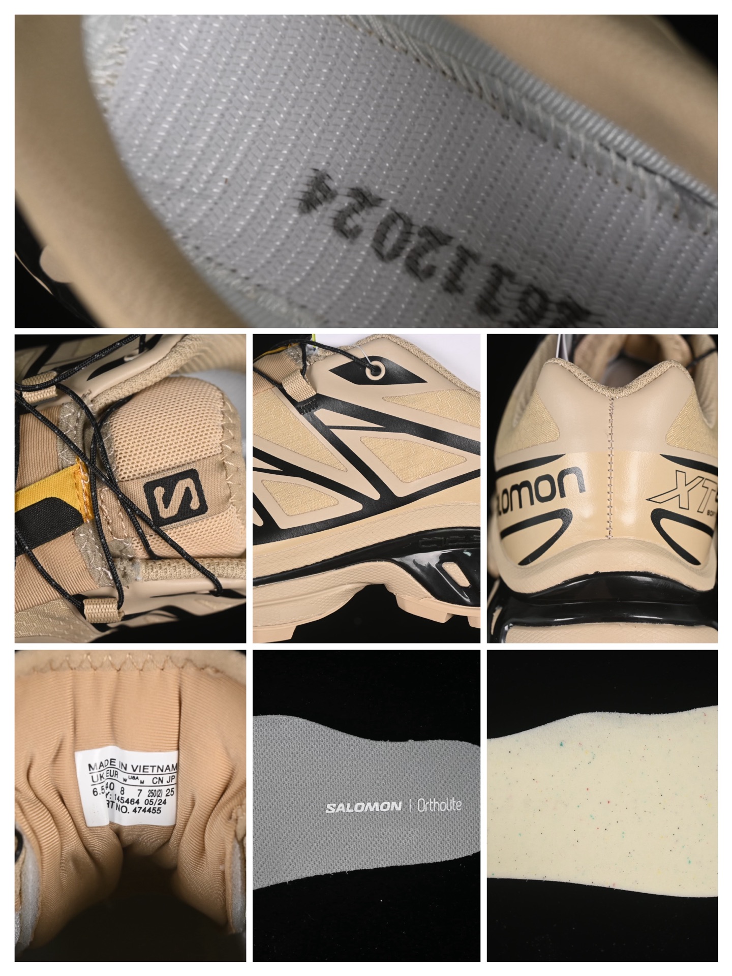 💰340纯原
Salomon XT-6 GTX 所罗门高科端技户外休闲跑鞋 474455-26
尺码：36 36.5 37 38 38.5 39 40 40.5 41 42 42.5 43 44 44.5 45 AJE5