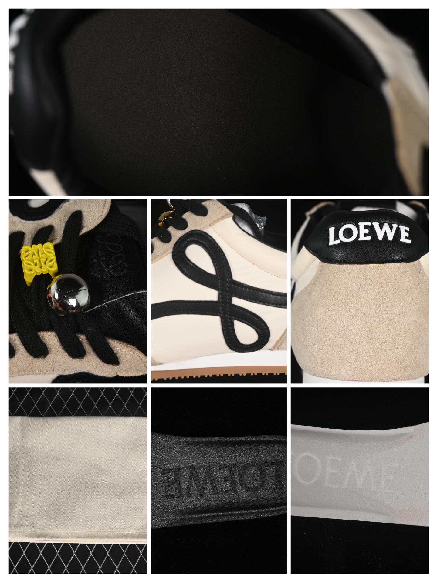 💰240纯原
Loewe Ballet Runner 2.0 Sneakers 罗意威 芭蕾舞2.0系列阿甘复古风德训薄底百搭休闲运动鞋
尺码：35 36 37 38 39 40 AJD4