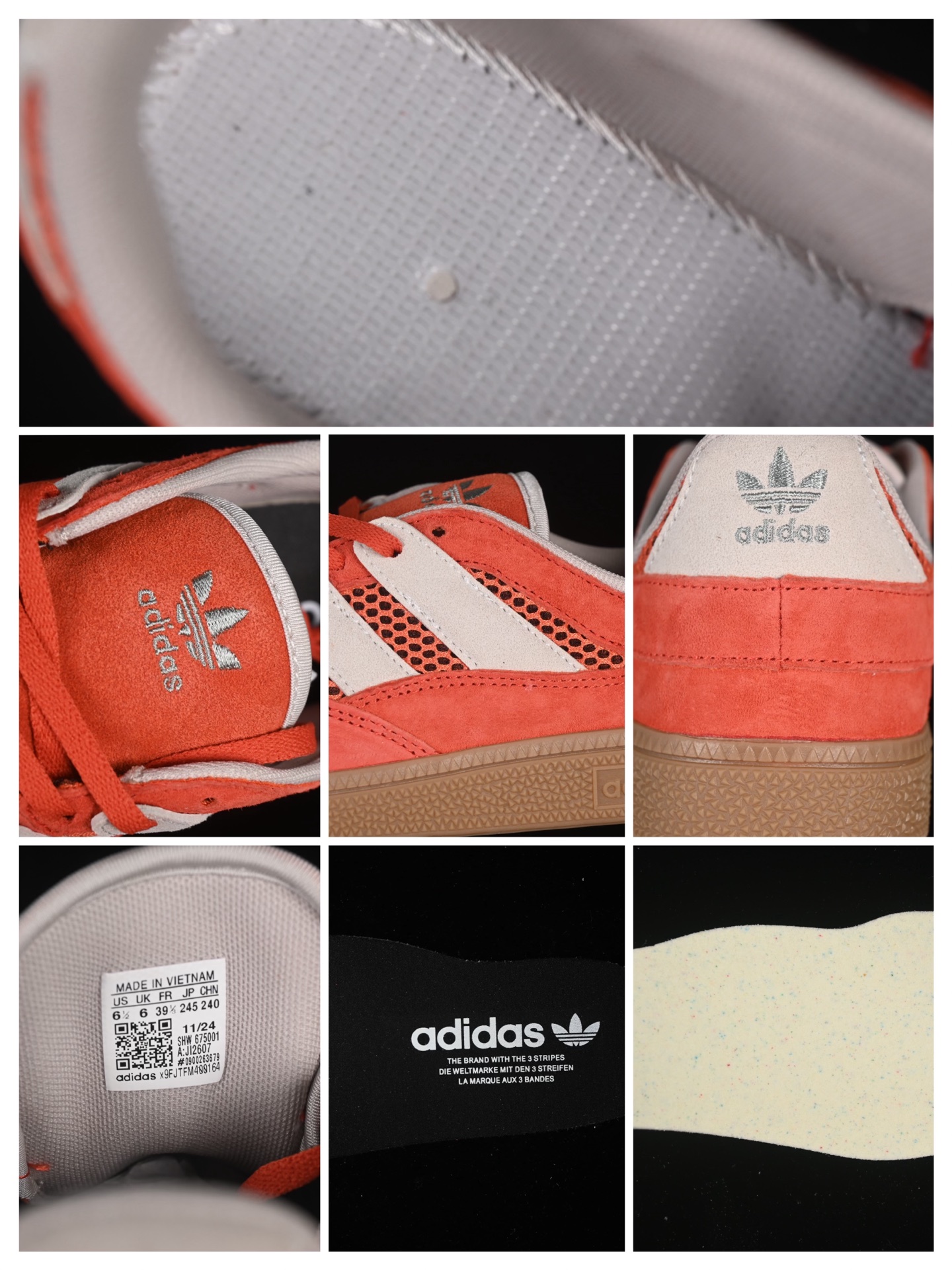 Adidas Handball Spezial ST JI2607 阿迪达斯经典复古休闲板鞋尺码：36 