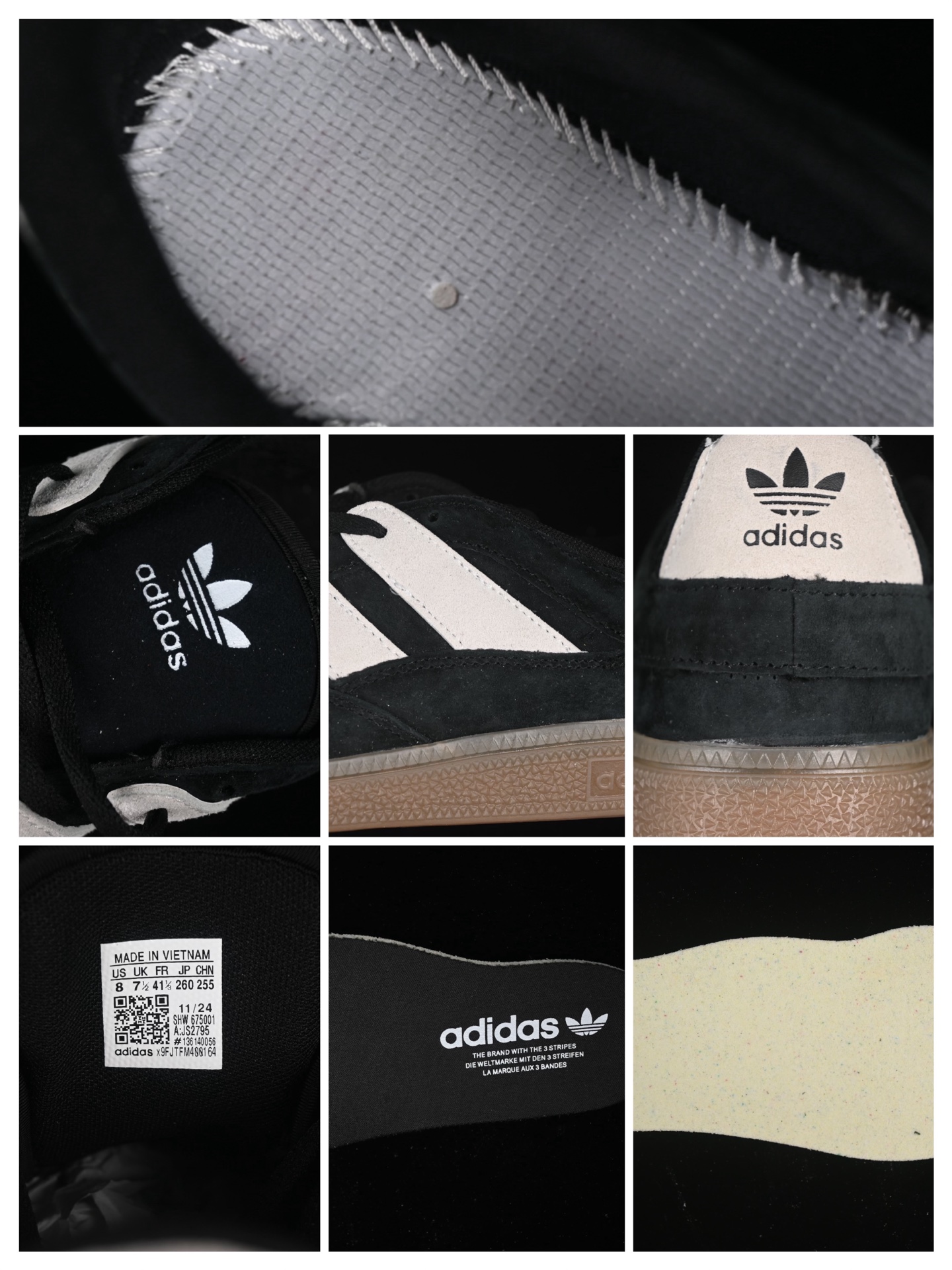 Adidas Handball Spezial ST JS2795 阿迪达斯经典复古休闲板鞋尺码：36 