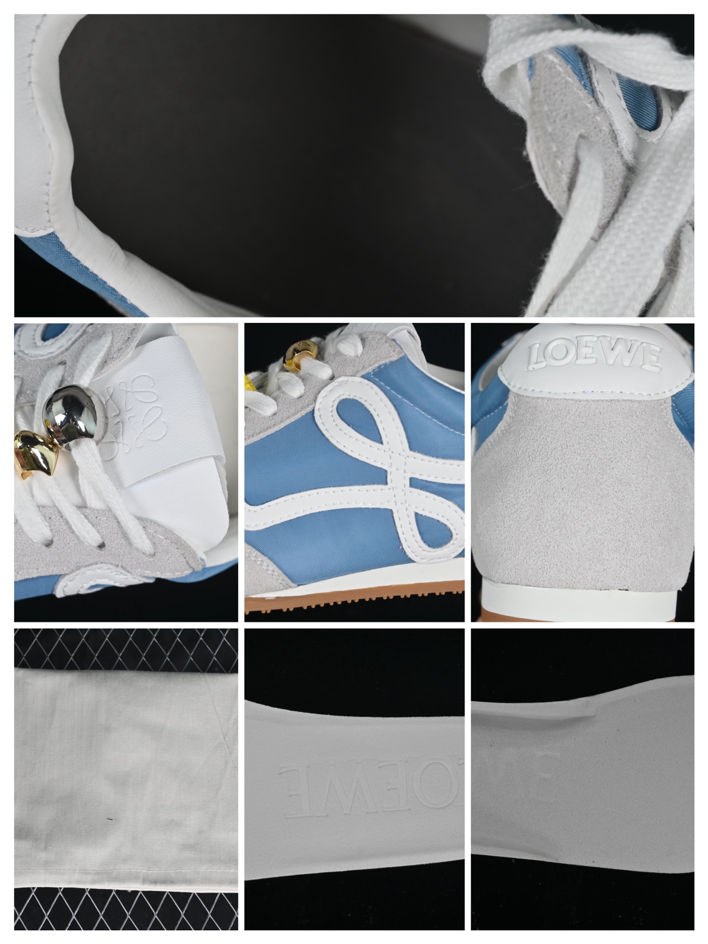 💰240纯原
 Loewe Ballet Runner 2.0 Sneakers 罗意威 芭蕾舞2.0系列阿甘复古风德训薄底百搭休闲运动鞋
尺码：35 36 37 38 39 40 AJD4