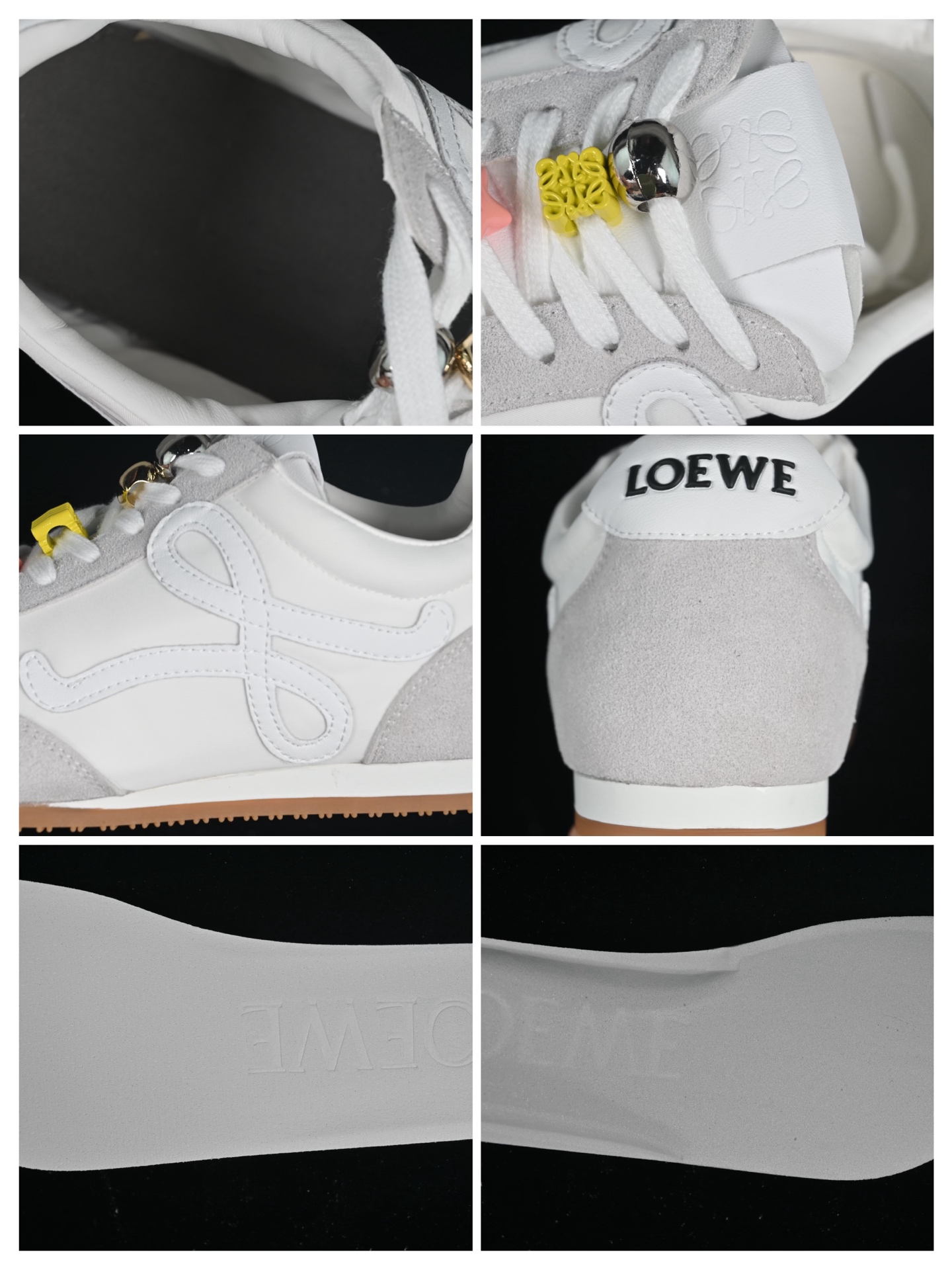 💰240纯原
 Loewe Ballet Runner 2.0 Sneakers 罗意威 芭蕾舞2.0系列阿甘复古风德训薄底百搭休闲运动鞋
尺码：35 36 37 38 39 40 AJD4