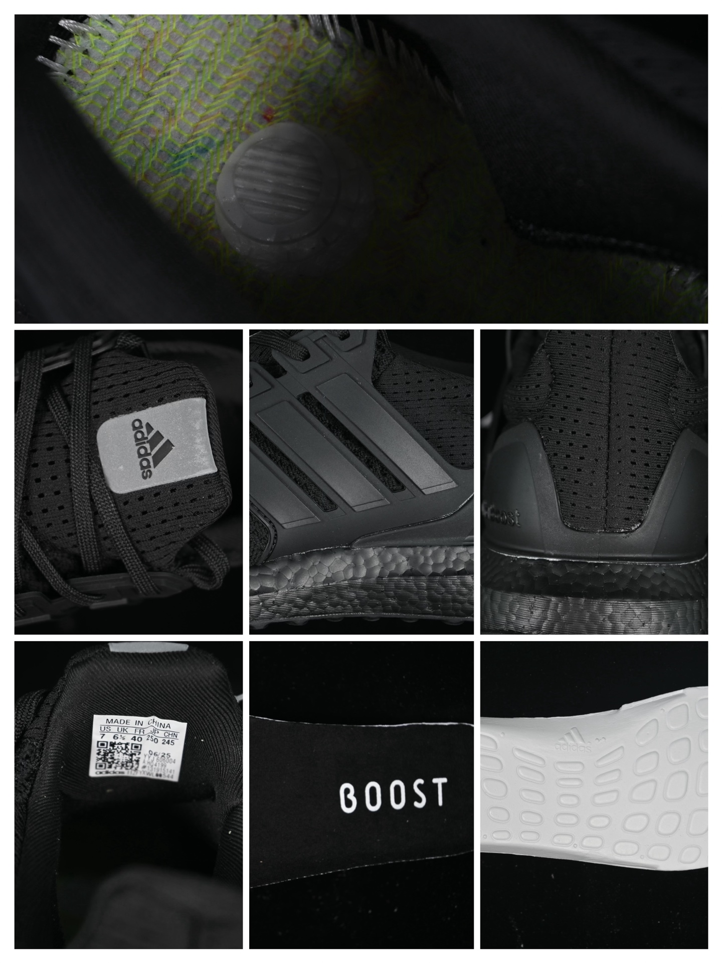  Adidas Ultra Boost 1.0 HQ4199 初代爆米花休闲运动套脚慢跑鞋
尺码：36