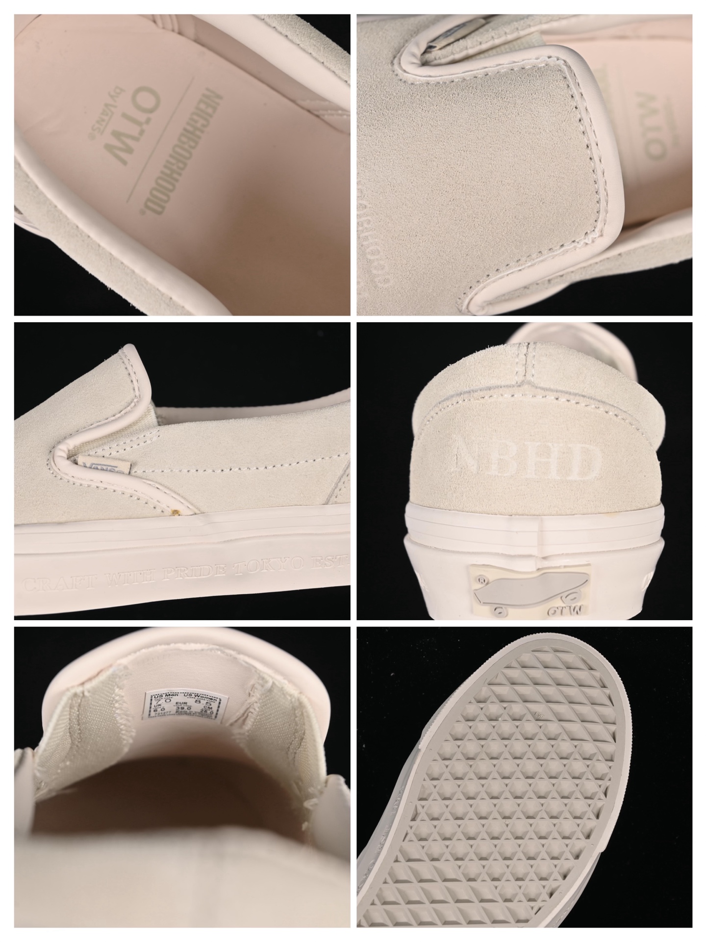 💰160纯原
Vans Classic Slip-On 98 DX 麂皮 懒人一脚蹬休闲板鞋 VN000EDG7VJ
#工艺:硫化1:1(重量1:1、真标、原钢印、材质标、鞋型标、合格证)
尺码:35 36 36.5 37 38 38.5 39 40 40.5 41 42 42.5 43 44 M.C3