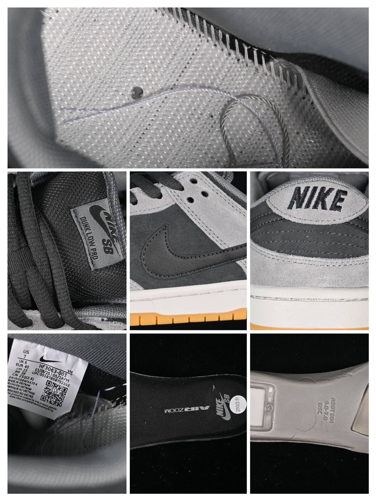 💰200真标💰260公司级💰360纯原
Nike SB Dunk Low 黑灰色 低帮休闲板鞋 HF3063-001
尺码:36 36.5 37.5 38 38.5 39 40 40.5 41 42 42.5 43 44 44.5 45 46 F.D4