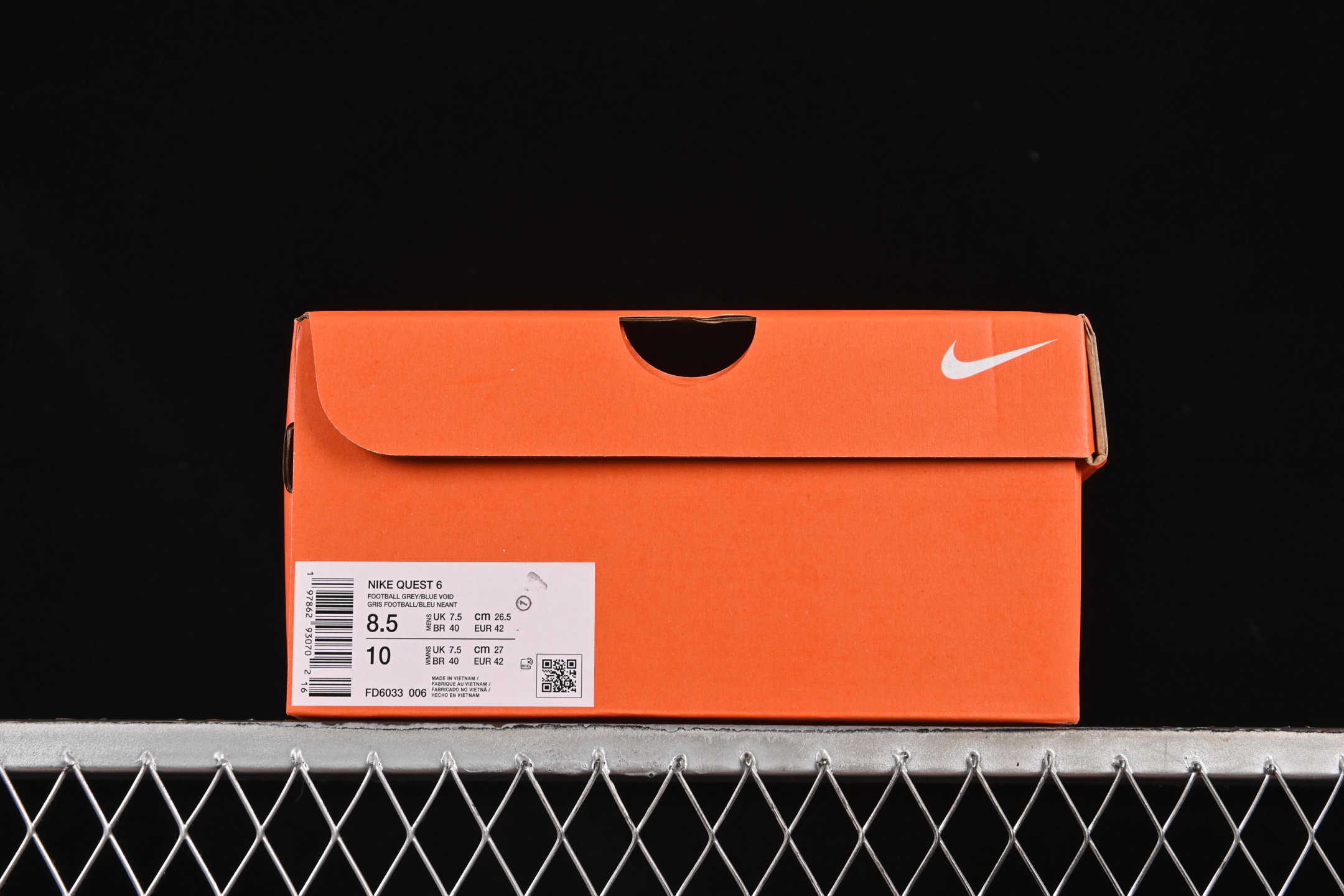  Nike Quest 6 耐克极致系列减震轻便跑鞋 FD6033-006
尺码：39 40 40.5