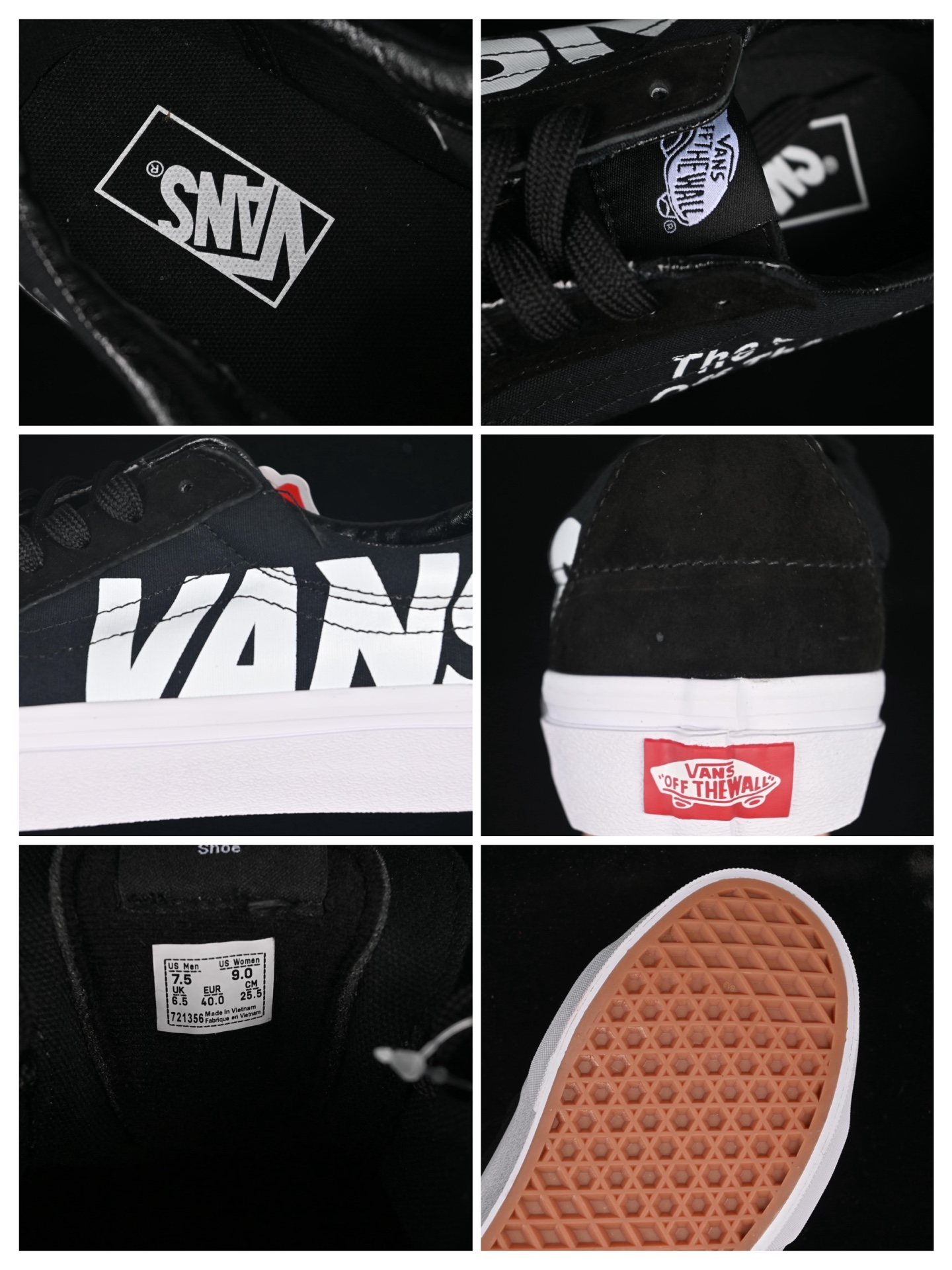 💰150纯原
Vans Sk8-Low 万斯大Logo防滑休闲滑板鞋 VN0A5KXDY28
#工艺:硫化1:1(重量1:1、真标、原钢印、材质标、鞋型标、合格证)
尺码:35 36 36.5 37 38 38.5 39 40 40.5 41 42 42.5 43 44 M.C3