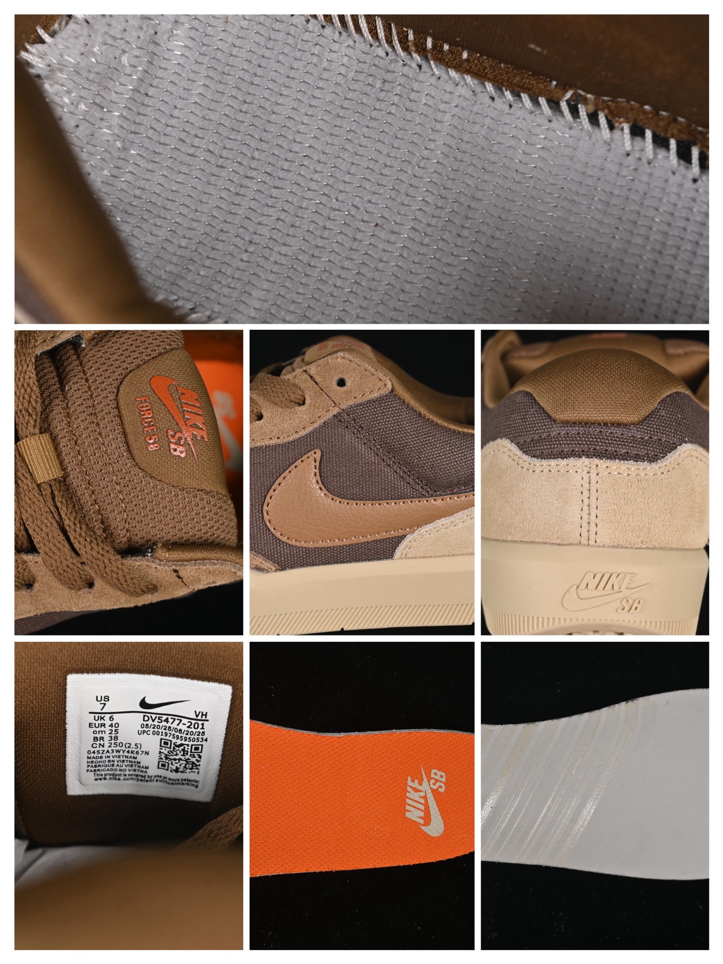 💰200纯原
 Nike SB Force 58 耐克简版复古滑板鞋 DV5477-201
尺码：35.5 36 36.5 37.5 38 38.5 39 40 40.5 41 42 42.5 43 44 44.5 45 AJD4