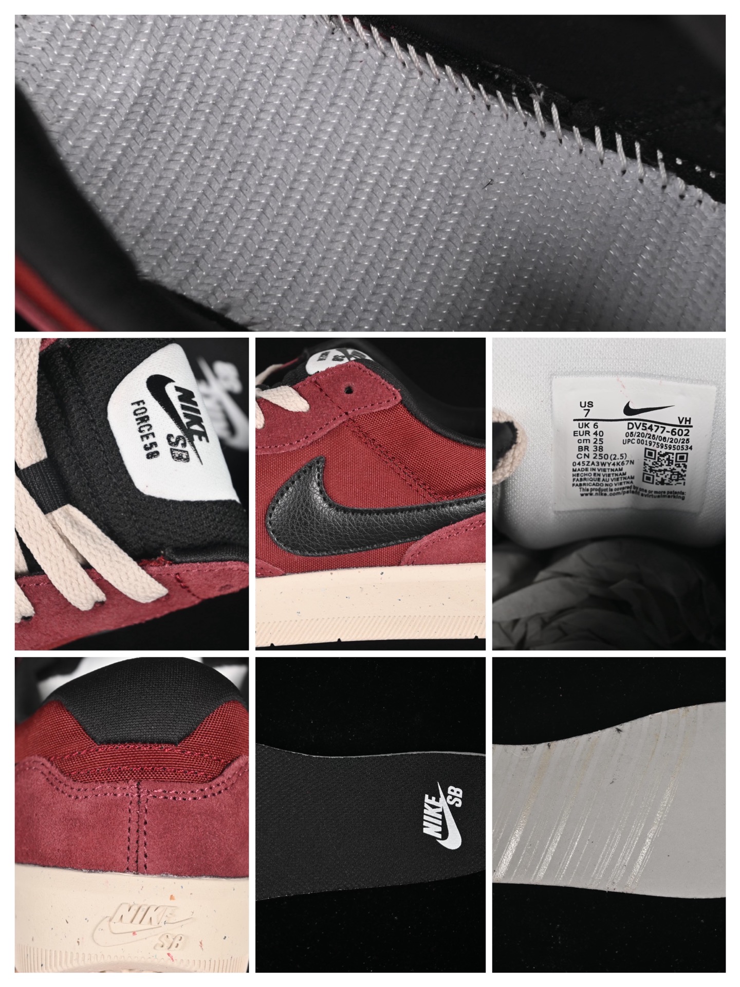 💰200纯原
Nike SB Force 58 耐克简版复古滑板鞋 DV5477-602
尺码：35.5 36 36.5 37.5 38 38.5 39 40 40.5 41 42 42.5 43 44 44.5 45 AJD4