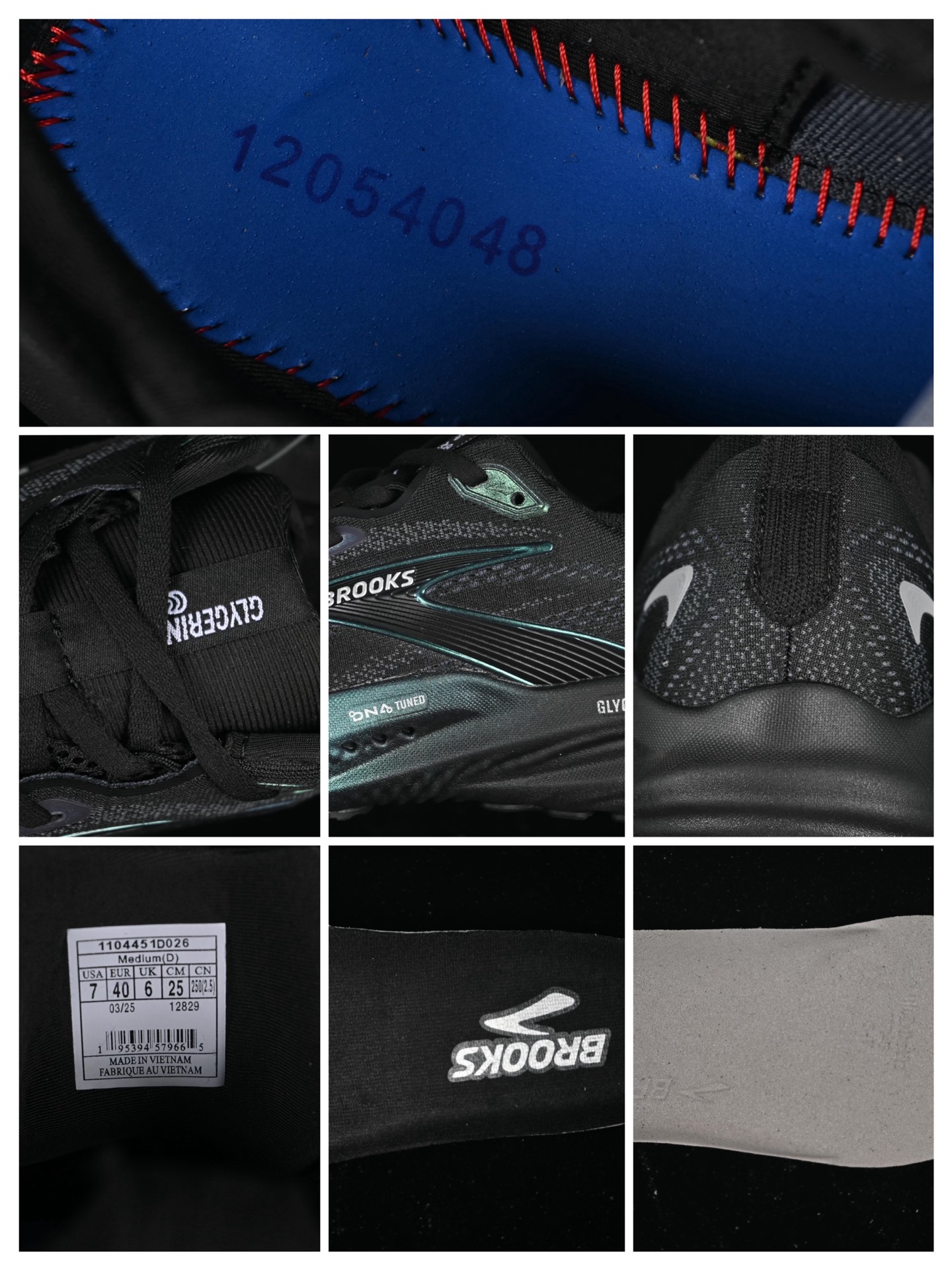 💰240纯原
 Brooks Glycerin 22 布鲁克斯 缓震马拉松氮气慢跑鞋 1104451D026
尺码：36 36.5 37 38 38.5 39 40 40.5 41 42 42.5 43 44 44.5 45 46 G.D4